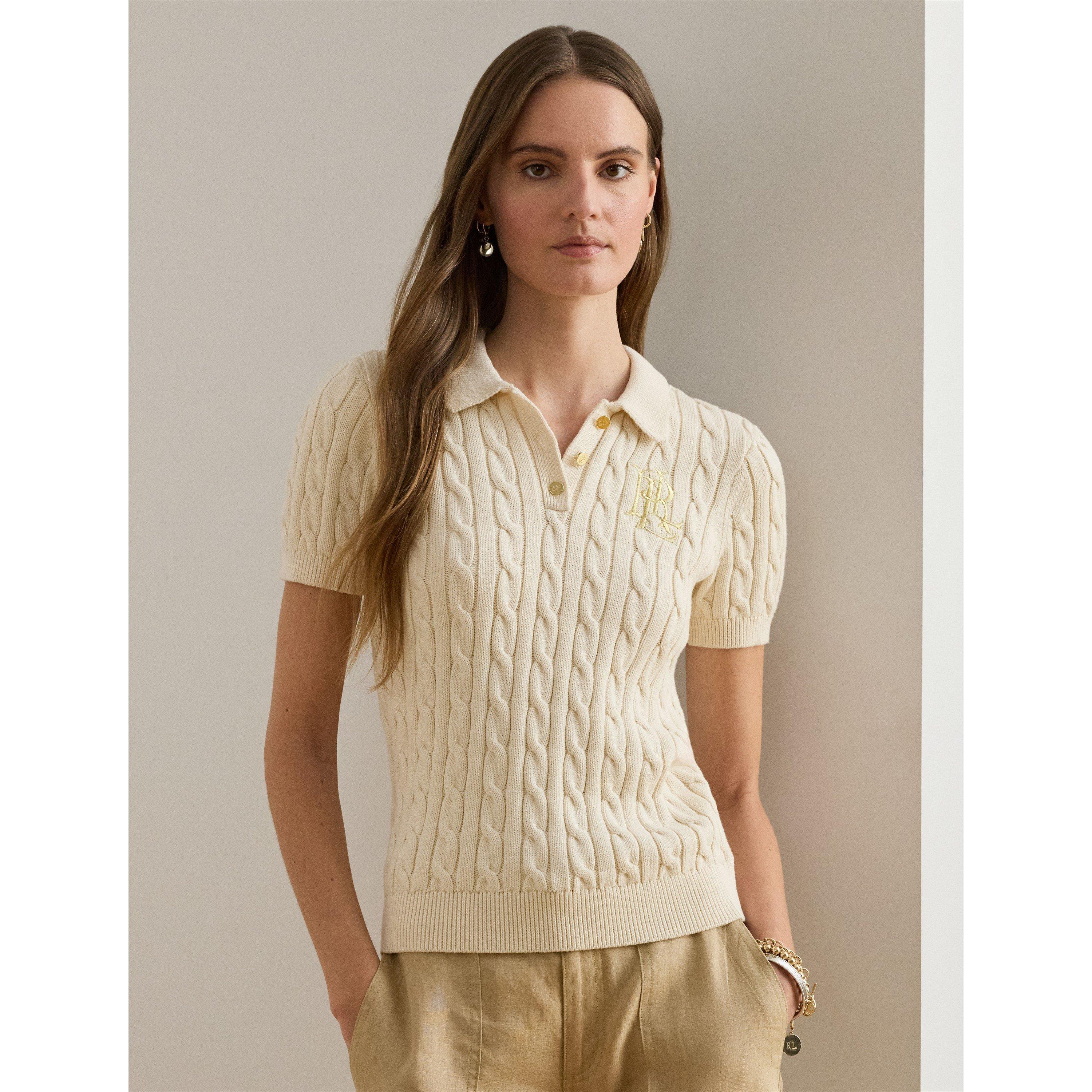 Lauren by Ralph Lauren Women's Natrissa Plo Knitted Top | Flannels
