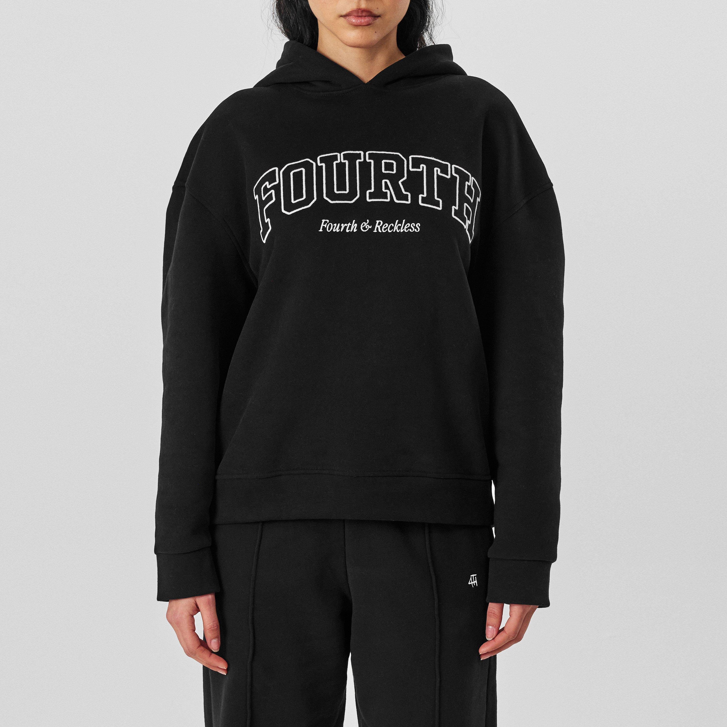 Black - 4th and Reckless - Women's Over-the-Head Hoodie - 3