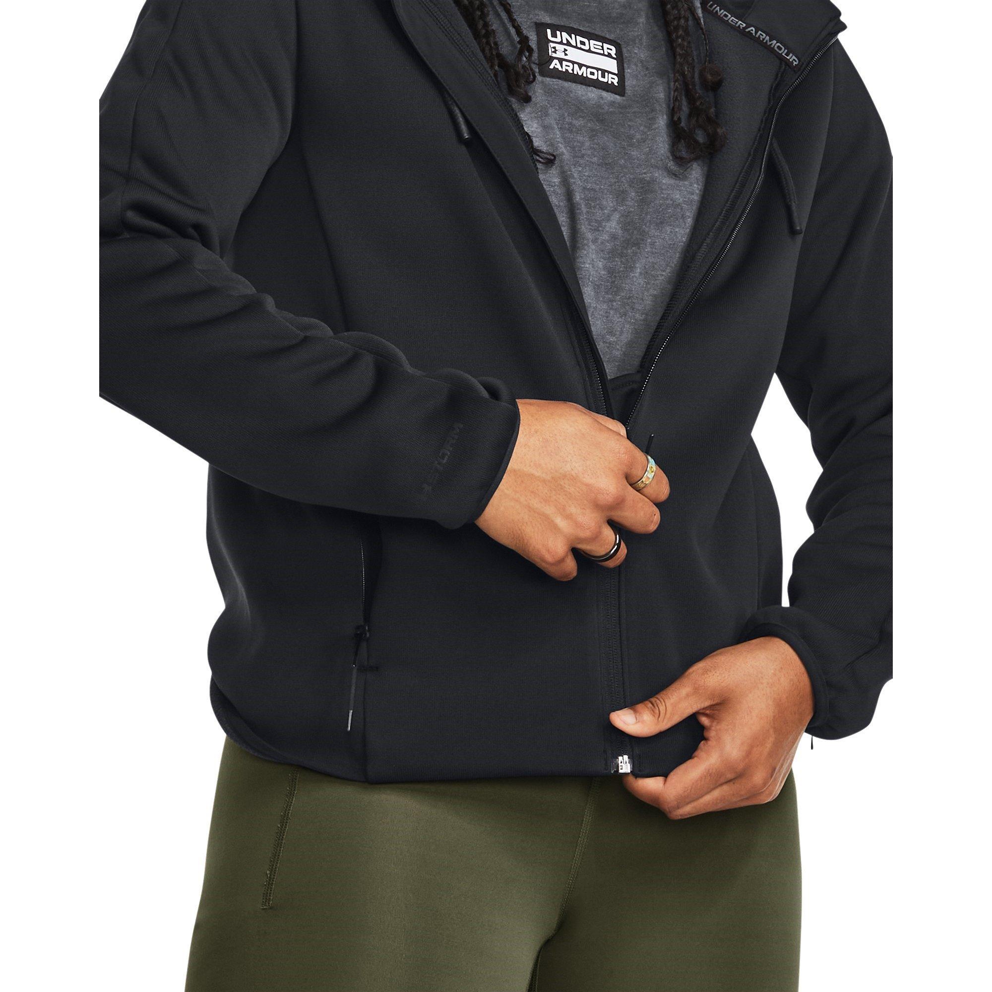 Black - Under Armour - Essential Performance Training Jacket - 5