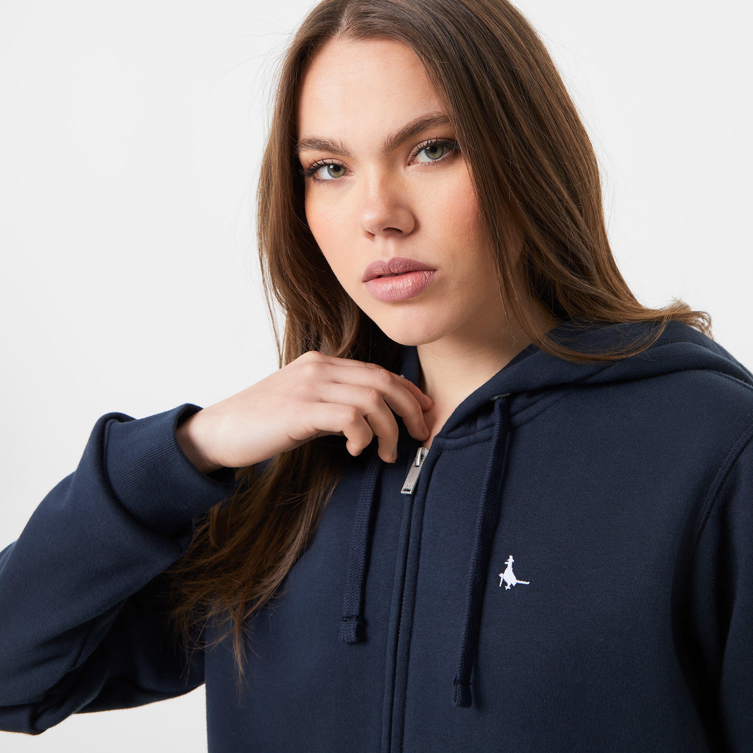 Blu navy - Jack Wills - Pheasant Logo Zip Hoodie - 3
