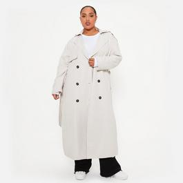 Supreme system T-shirt ISAWITFIRST Premium Belted Trench Coat