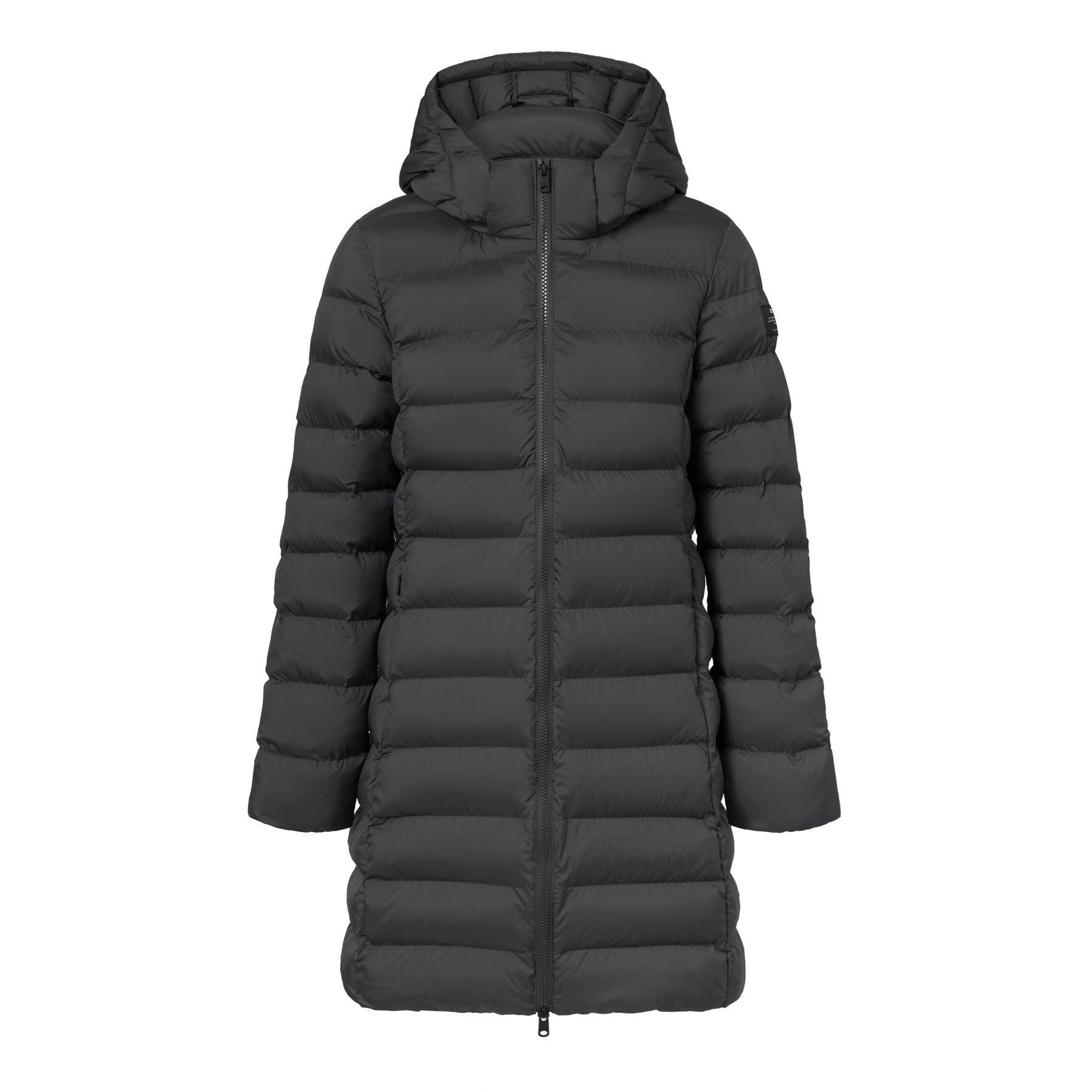 Black - Ecoalf - Women's Cronulla Insulated Medium Puffer Jacket