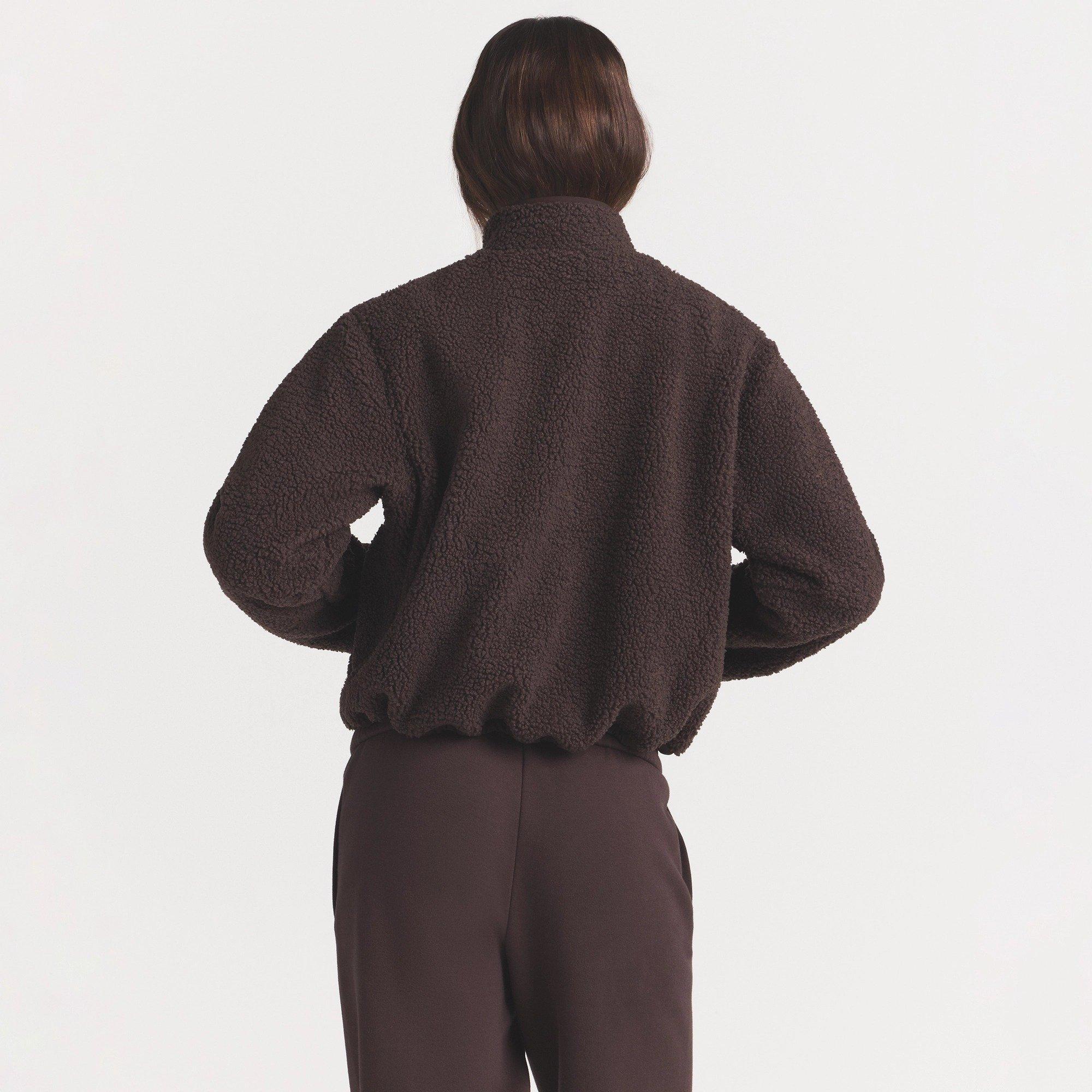 Espresso - SKIMS - SKIMS Teddy Jacket Ld64 - 3