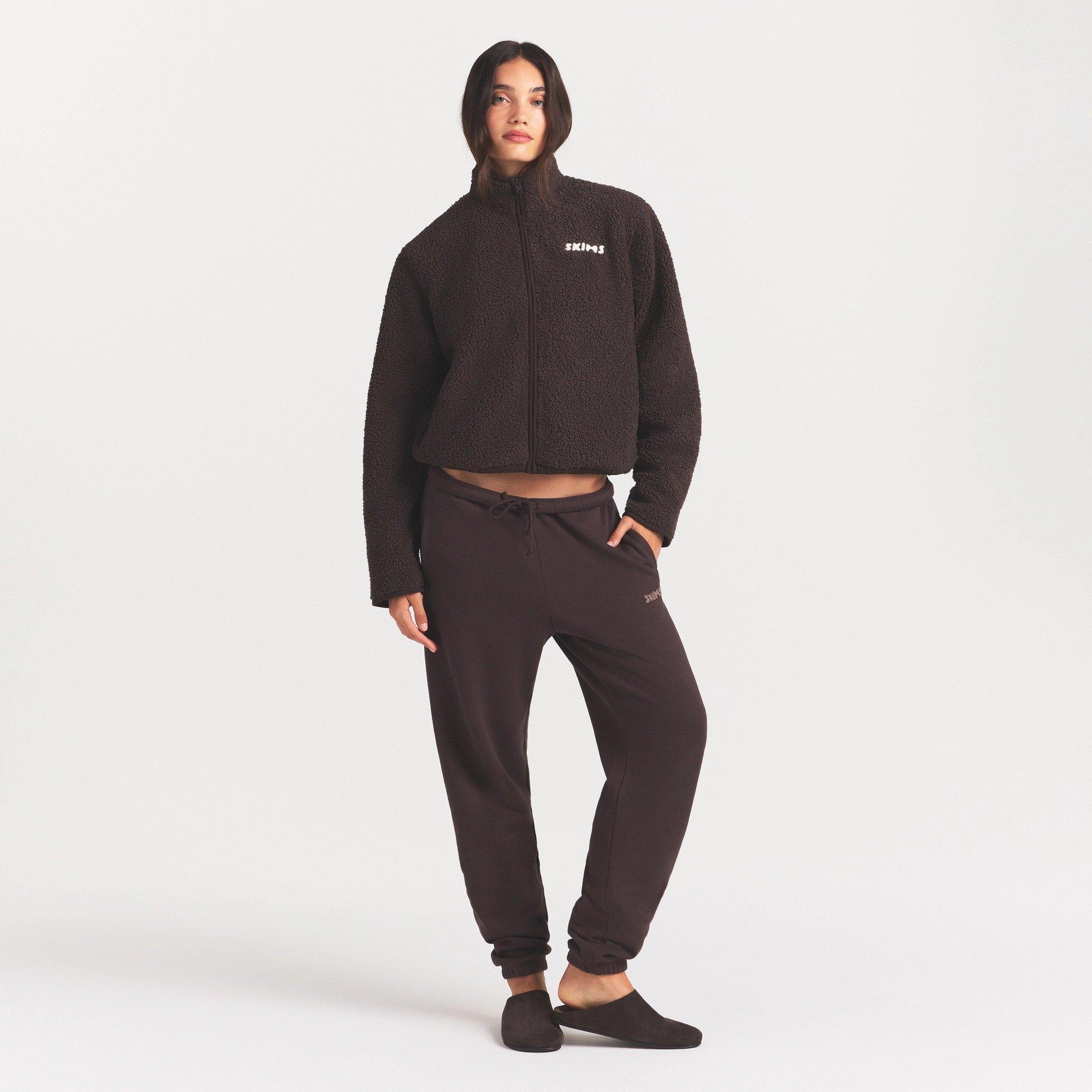 Espresso - SKIMS - SKIMS Teddy Jacket Ld64 - 5