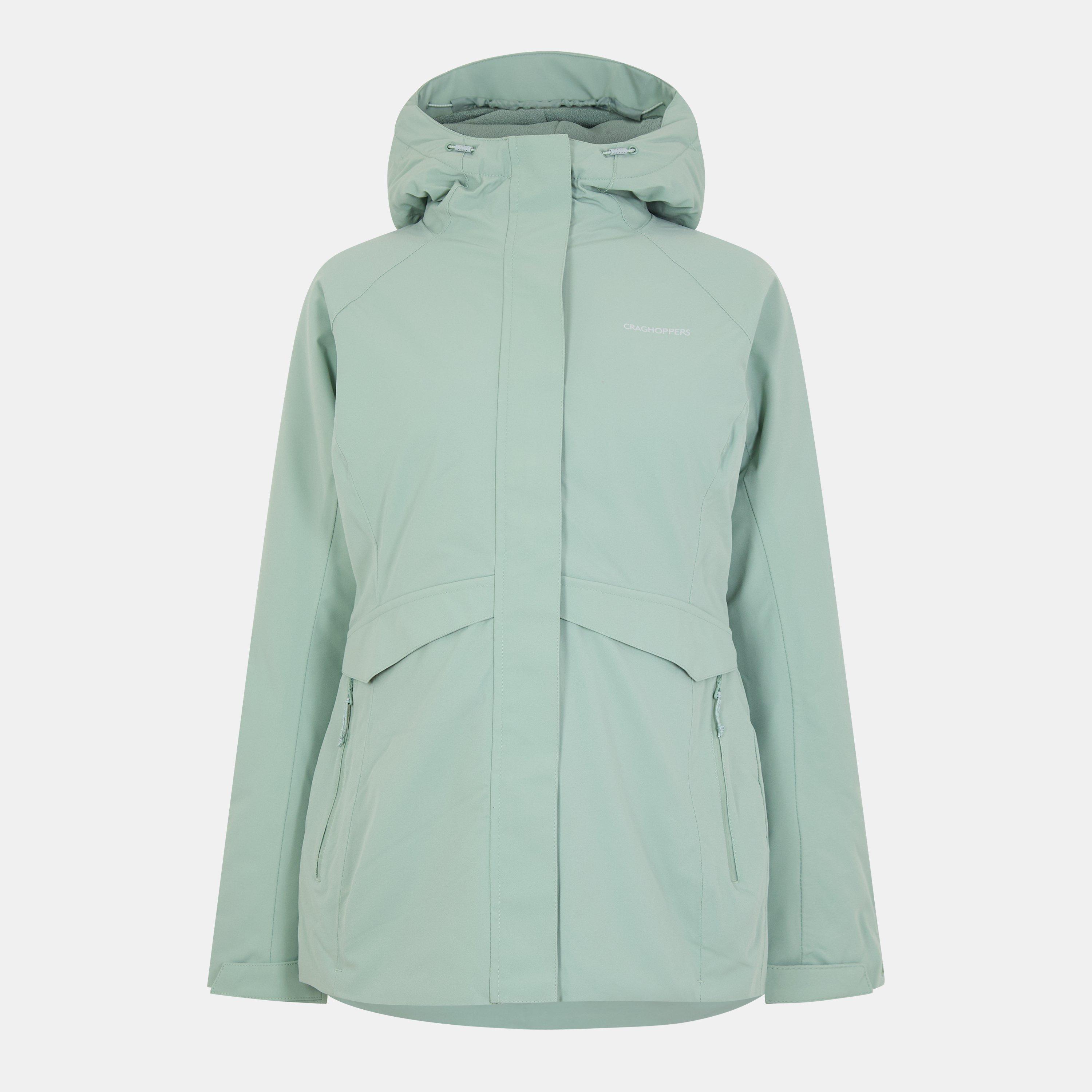 Craghoppers Women's Crag Caldbeck Waterproof Insulated Puffer Jacket - Meadow Haze - 16 (XL)