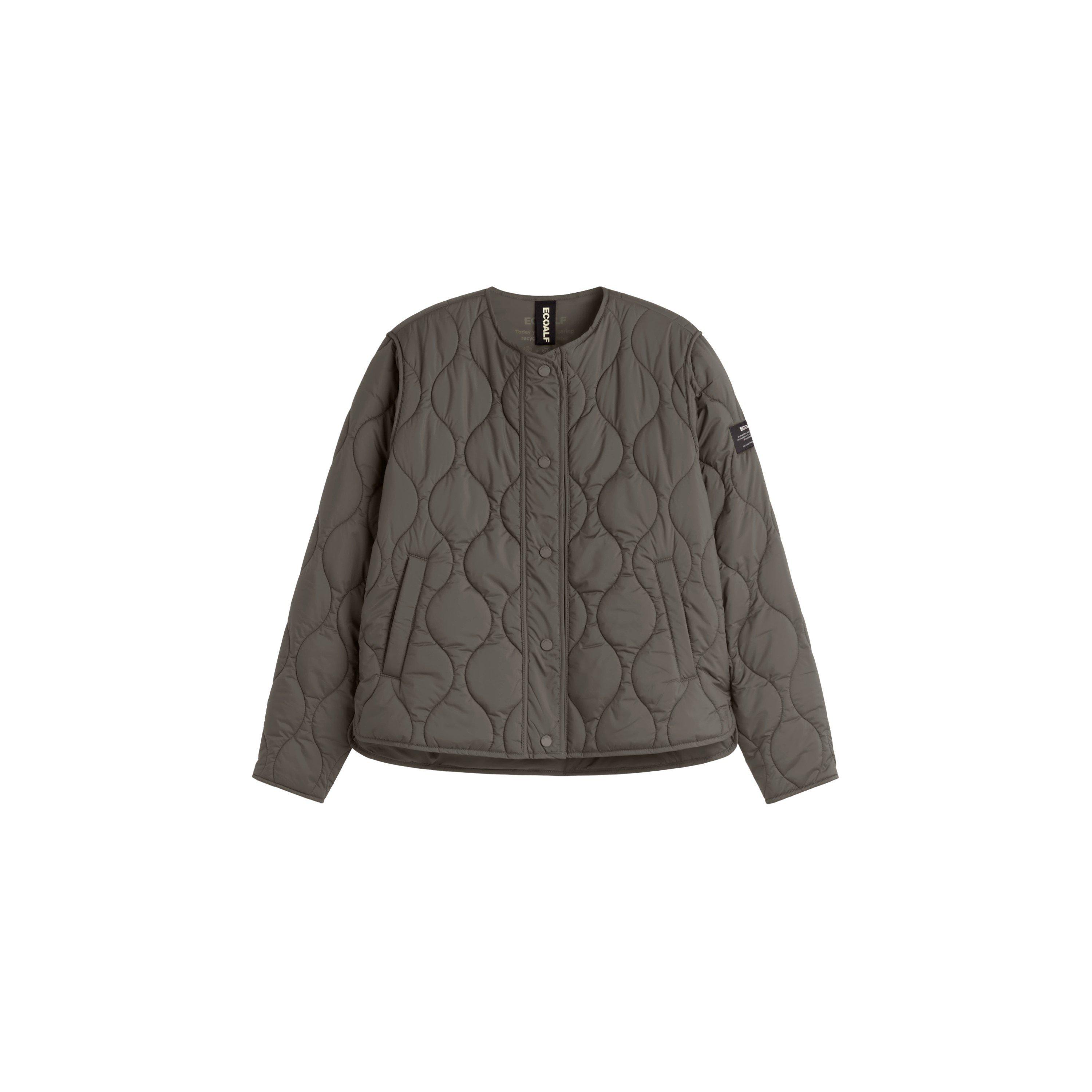 Ecoalf Women's Musa Onion Weather-Resistant Quilted Jacket - Asteroid - 10 (S)