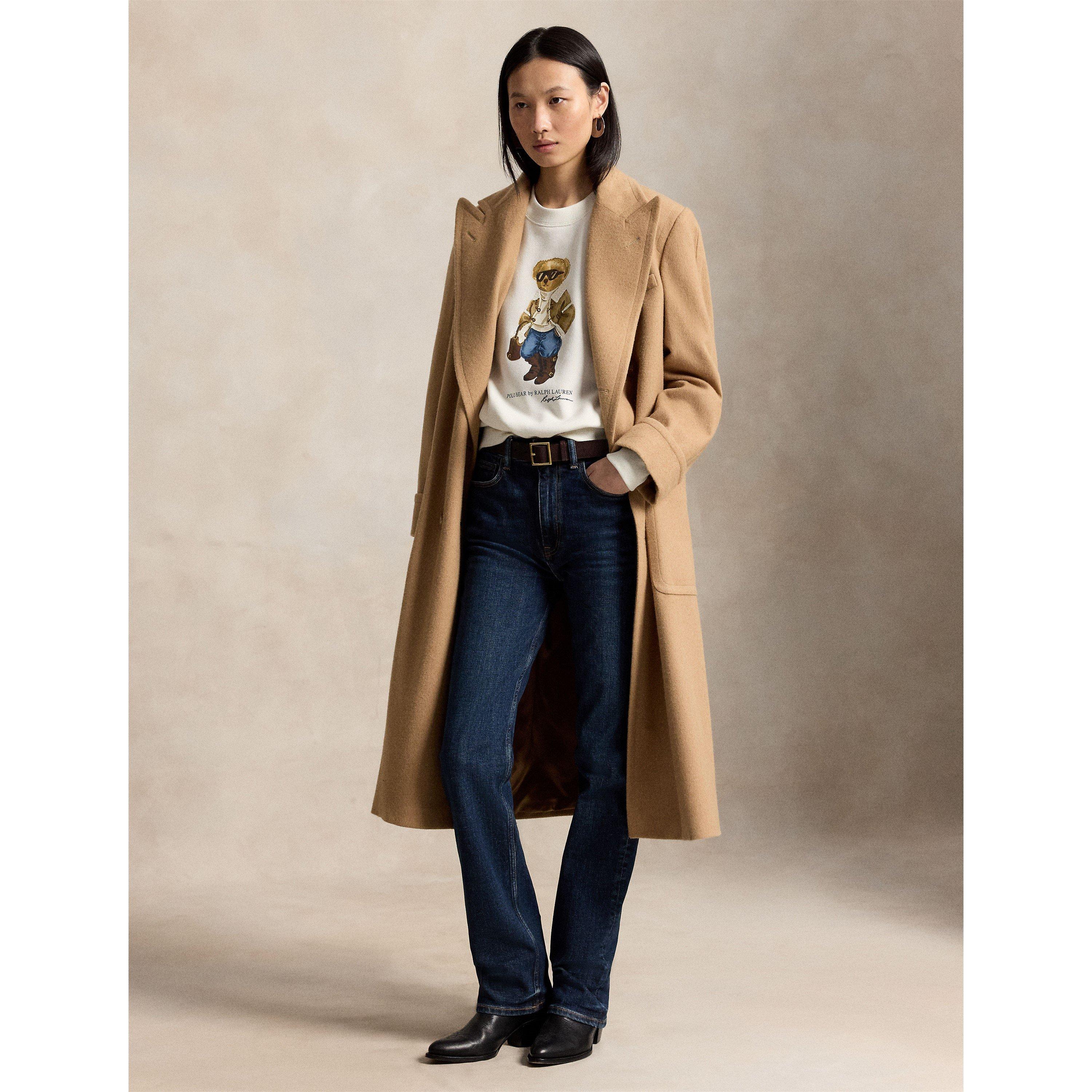 AntiqueCream - Polo Ralph Lauren - Women's Bear Crew Sweatshirt - 6