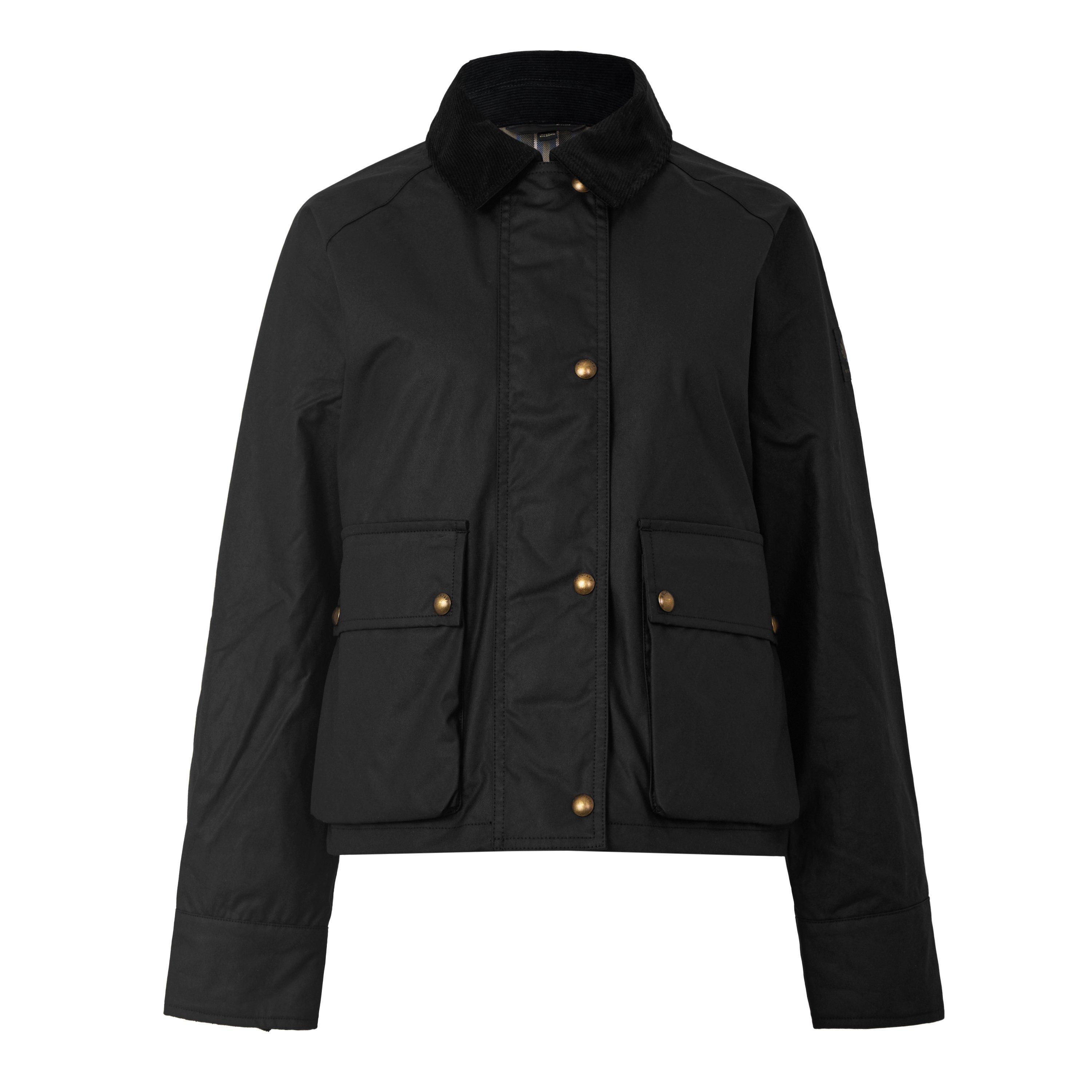Black - Belstaff - Women's Wax Jacket - 1