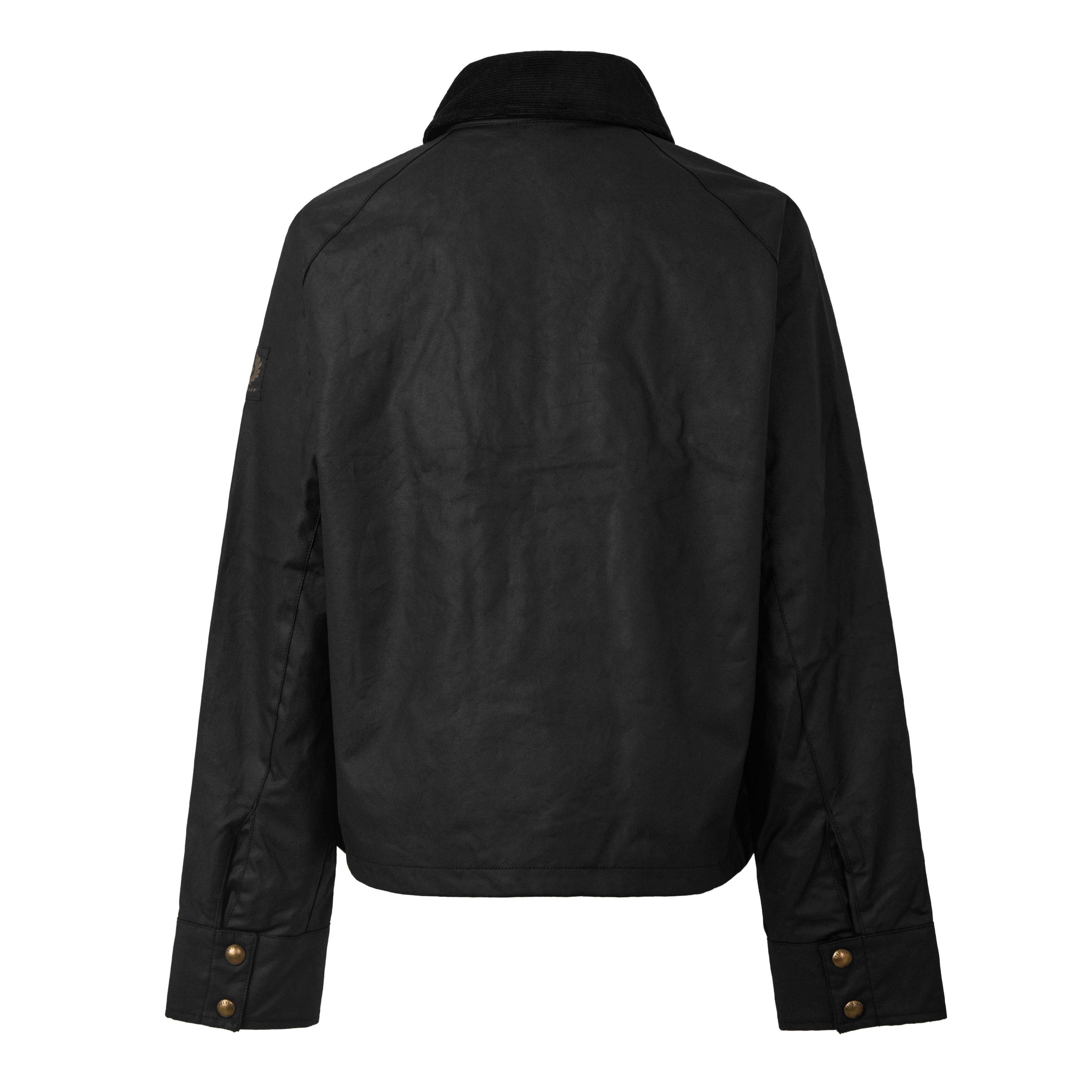 Black - Belstaff - Women's Wax Jacket - 2