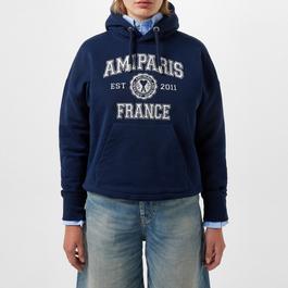 Ami Paris France Logo Hoodie