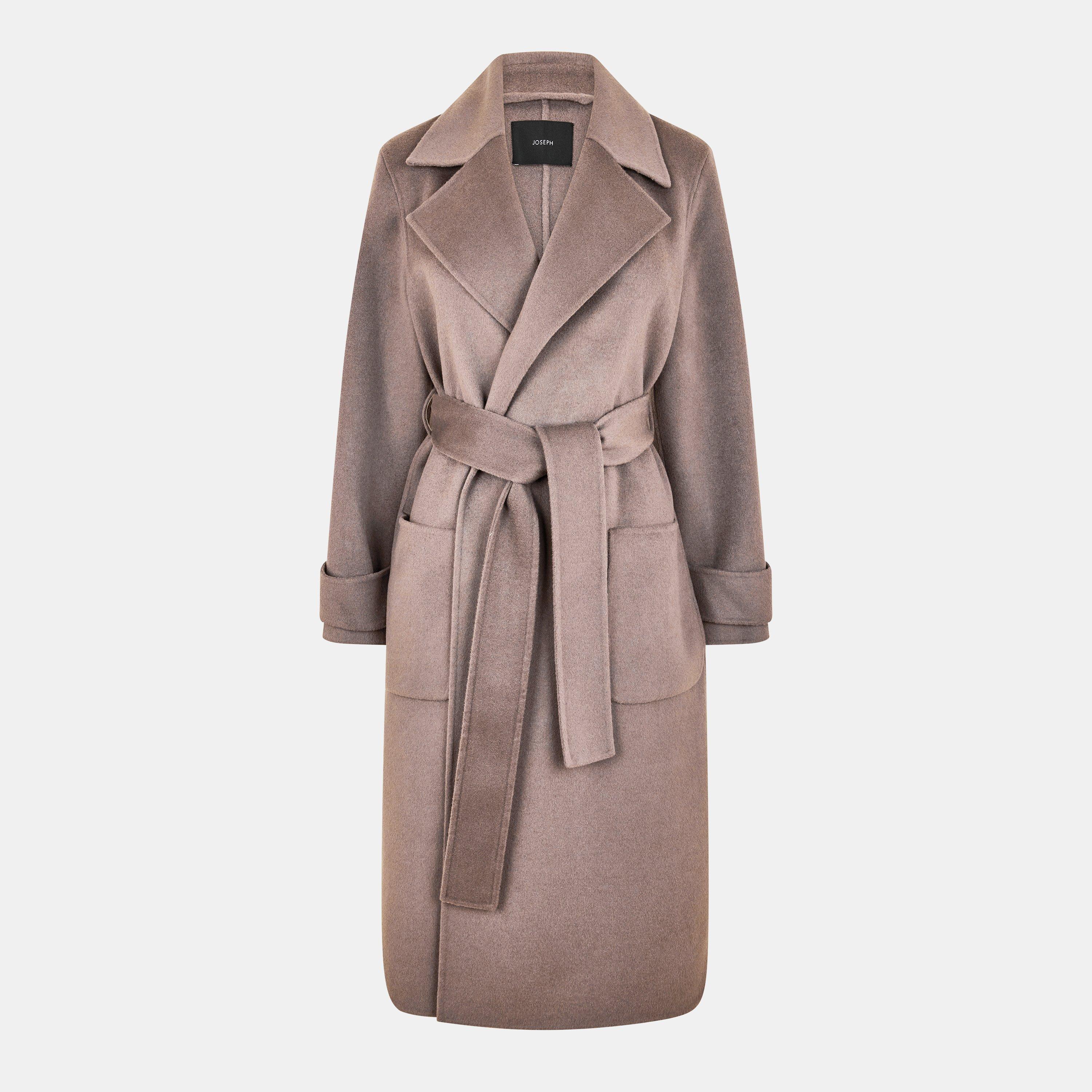 Joseph Women's Structured Wool-Mix Minimalist Overcoat | Flannels