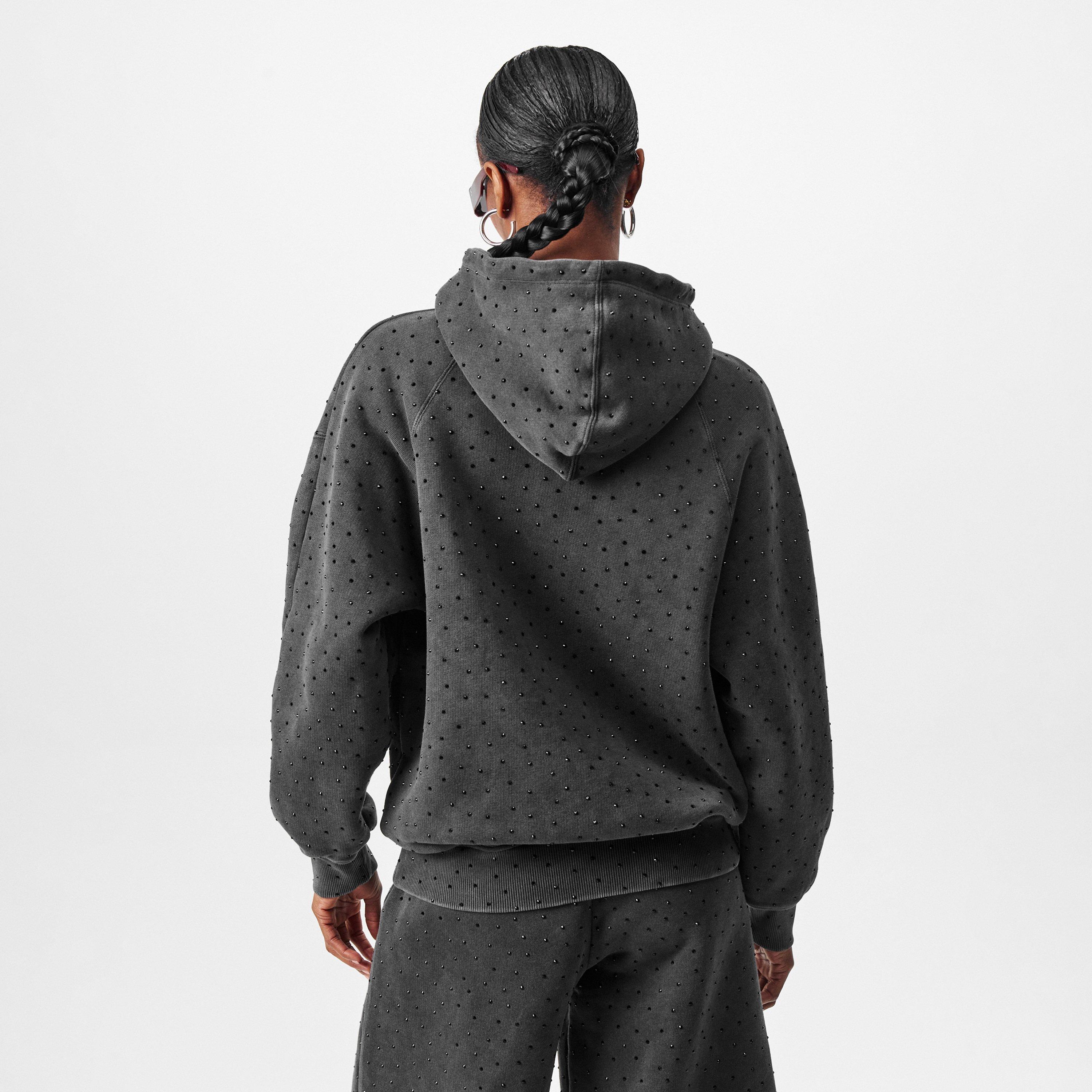 Washed Grey - Represent - Women's Rep Spark Oversized Slouchy Design Hoodie - 4
