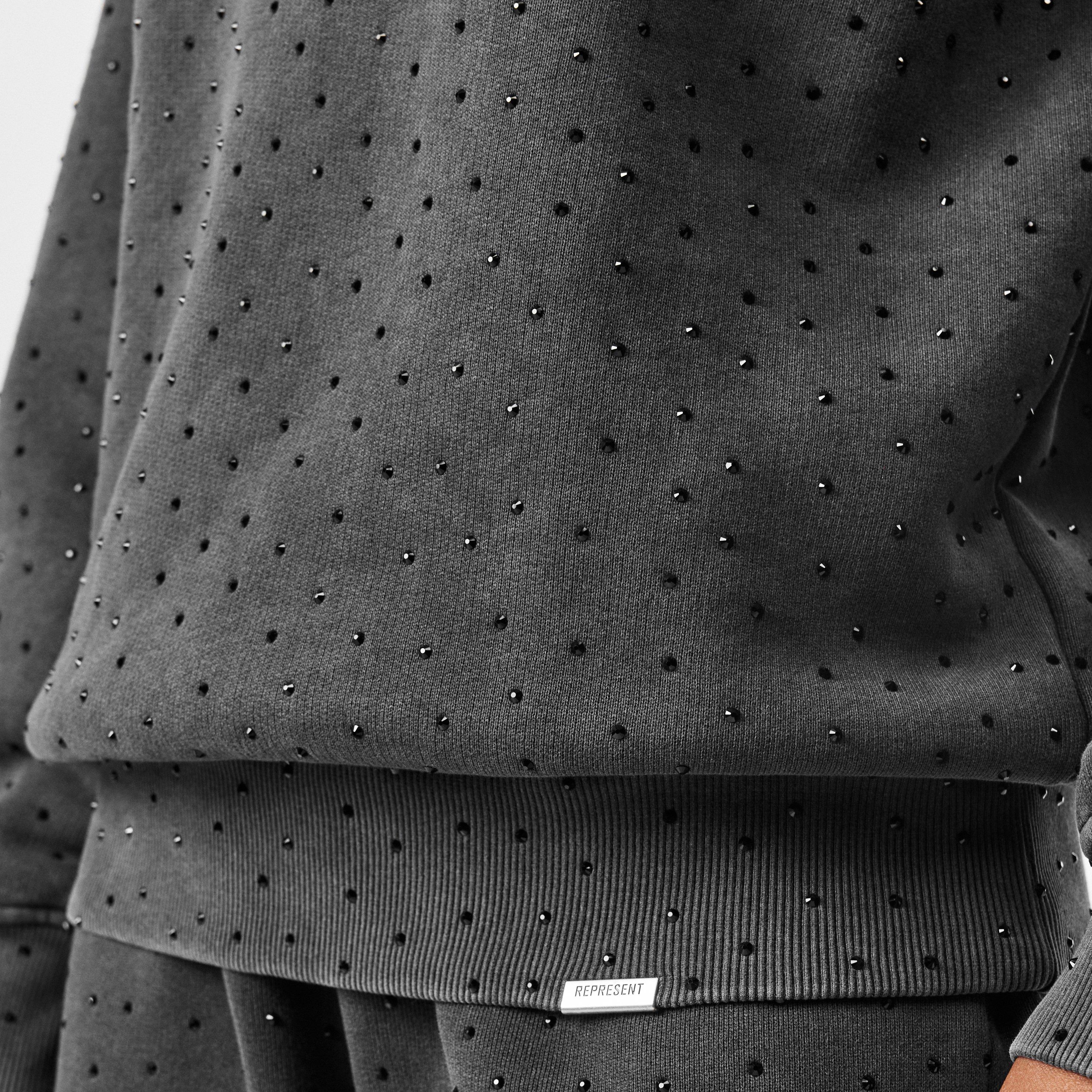 Washed Grey - Represent - Women's Rep Spark Oversized Slouchy Design Hoodie - 5