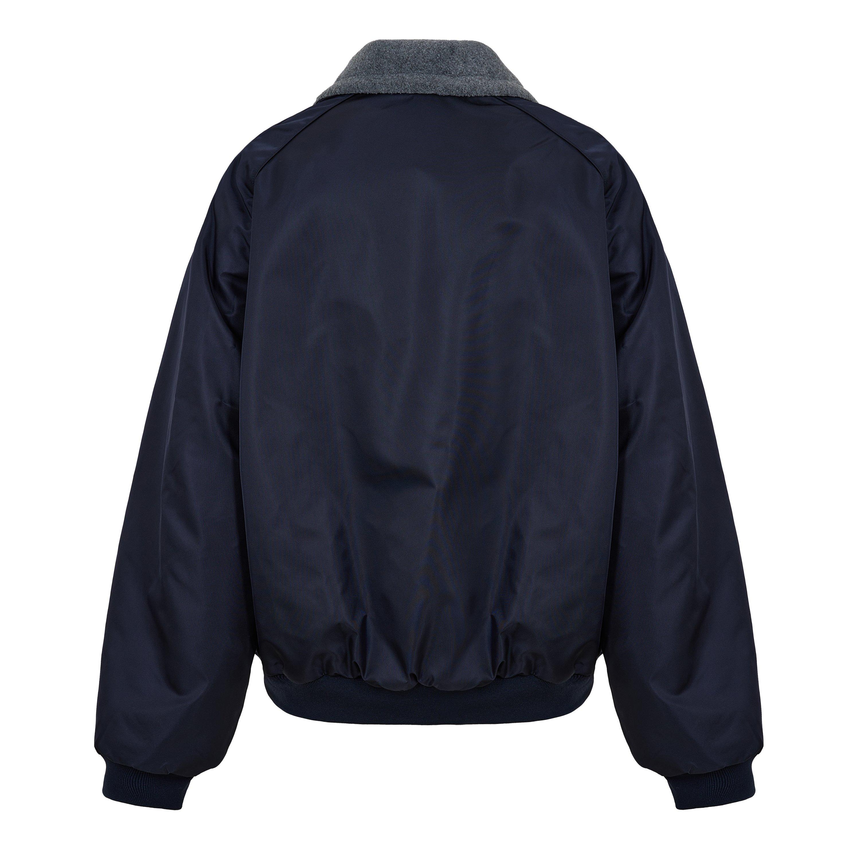 Bleu - Miu Miu - Women's Reversible Windbreaker - 2