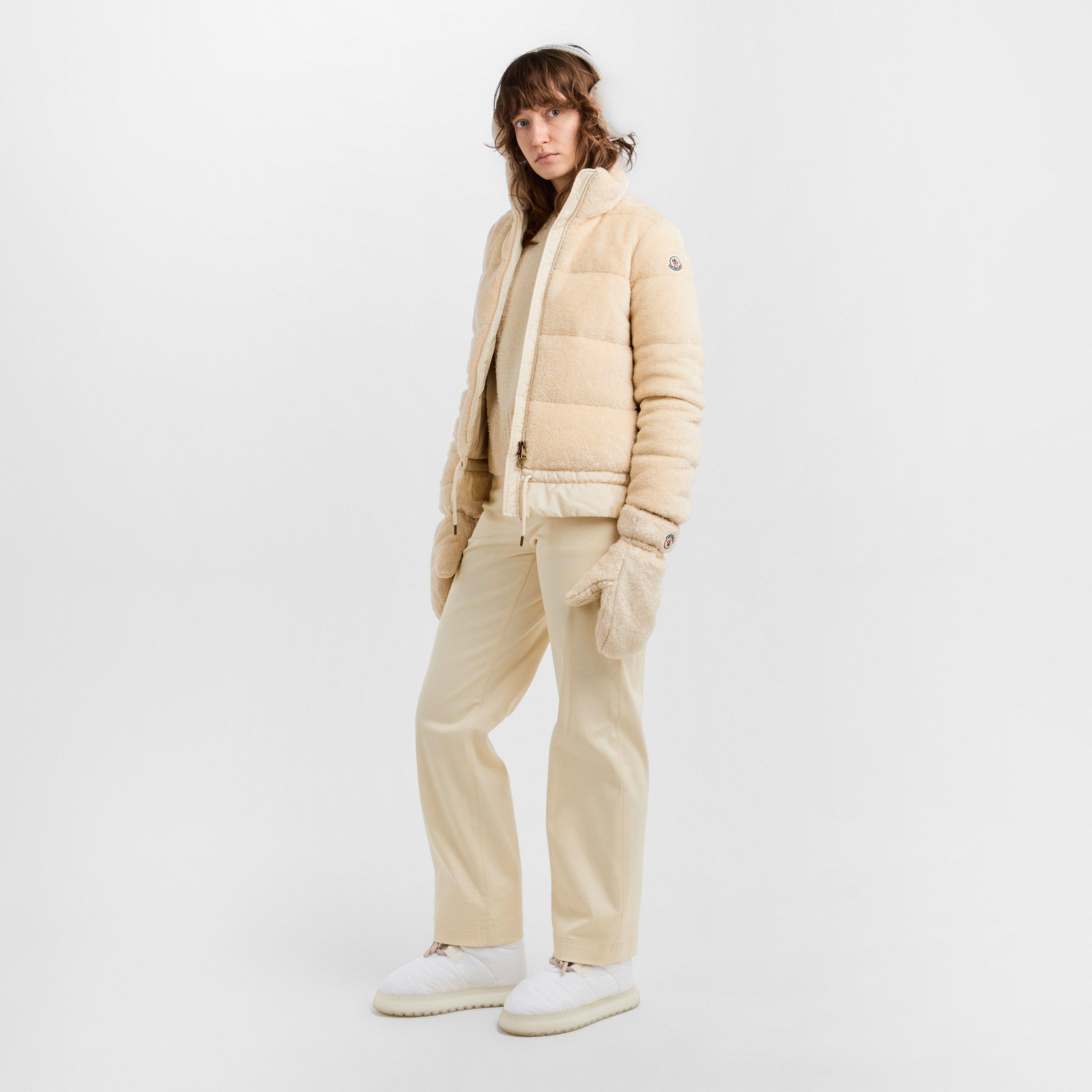 Cream 050 - Moncler - Women's Cedre Teddy Coat - 6