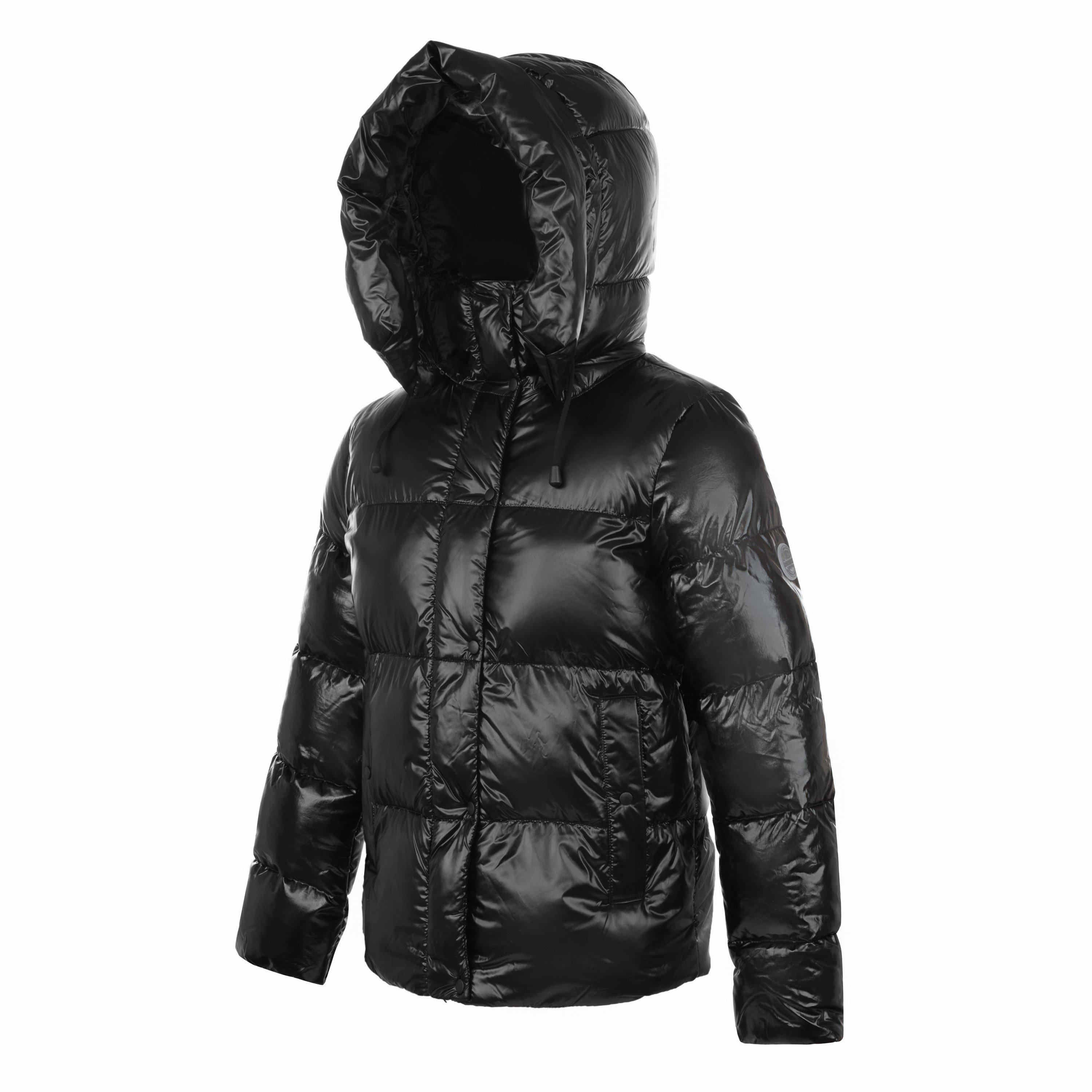 Negro - Museum - Women's Short Puffer Jacket - 3