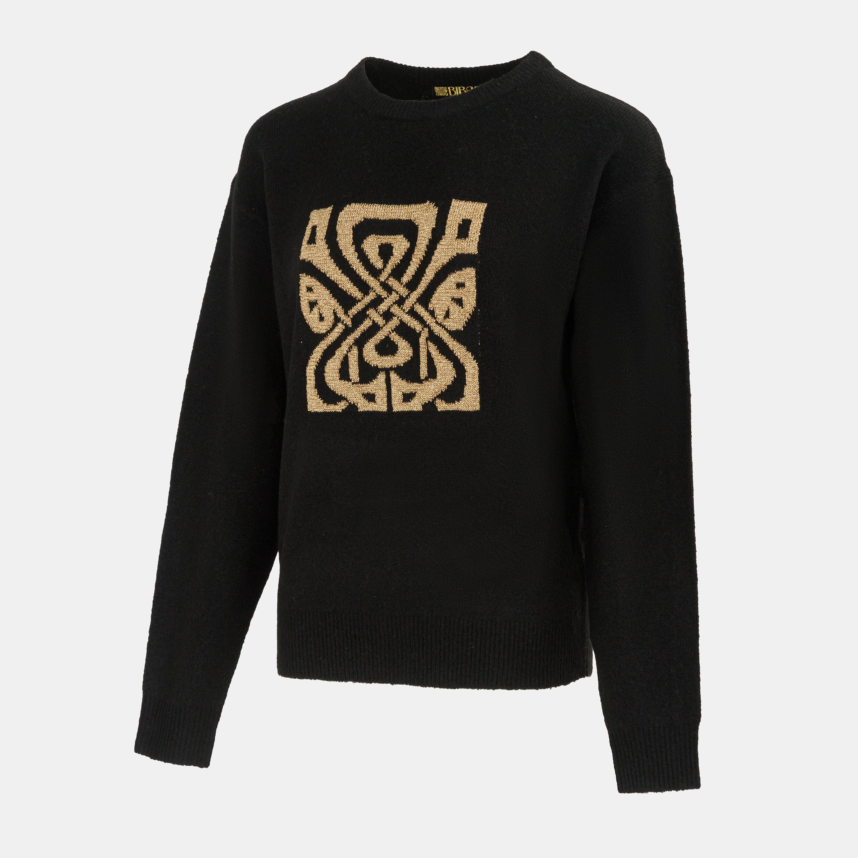 Black/Gold - Biba - Biba Knit Crew Ld61 - 3