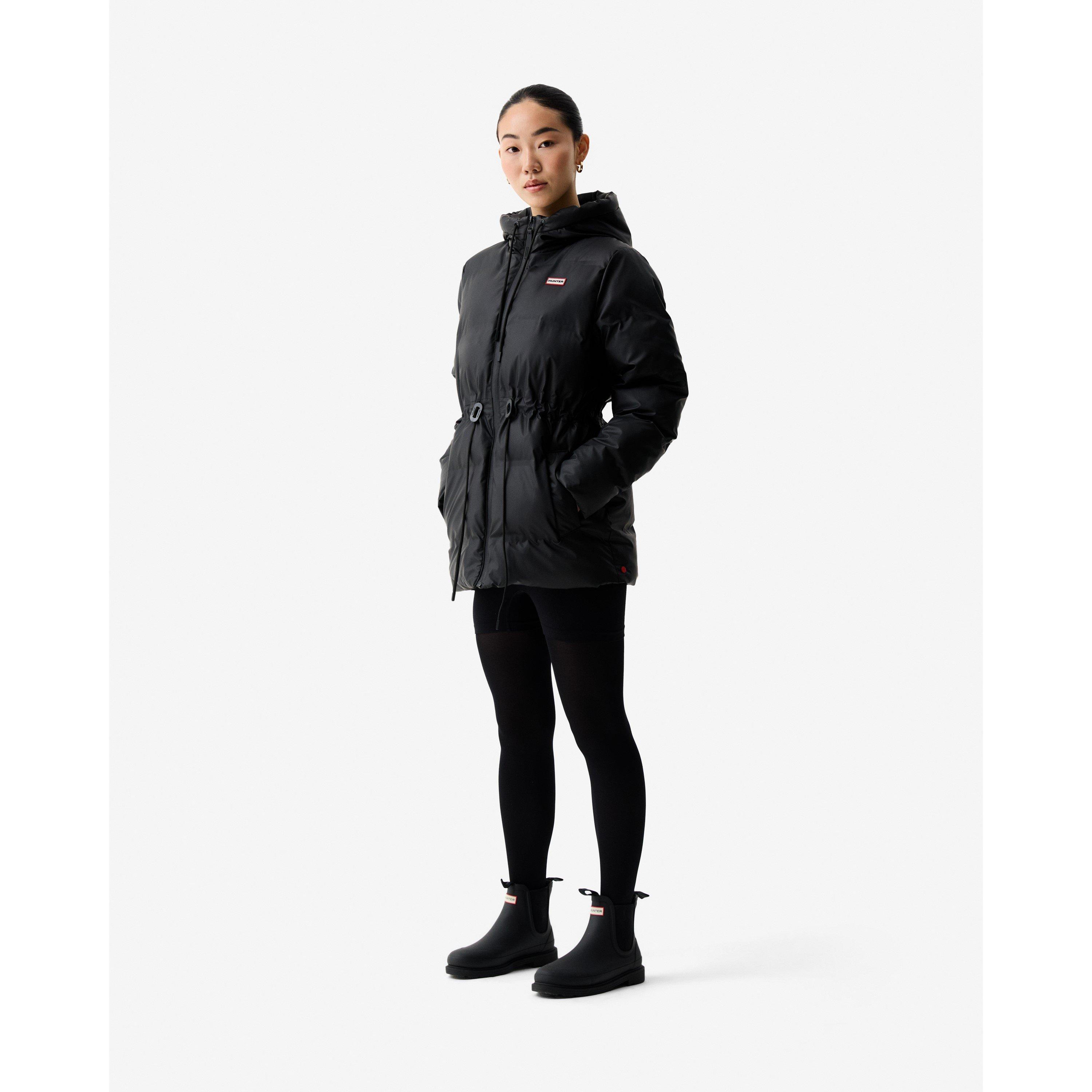 Zwart - Hunter - Women's Sonic Waterproof Short Puffer Jacket - 2