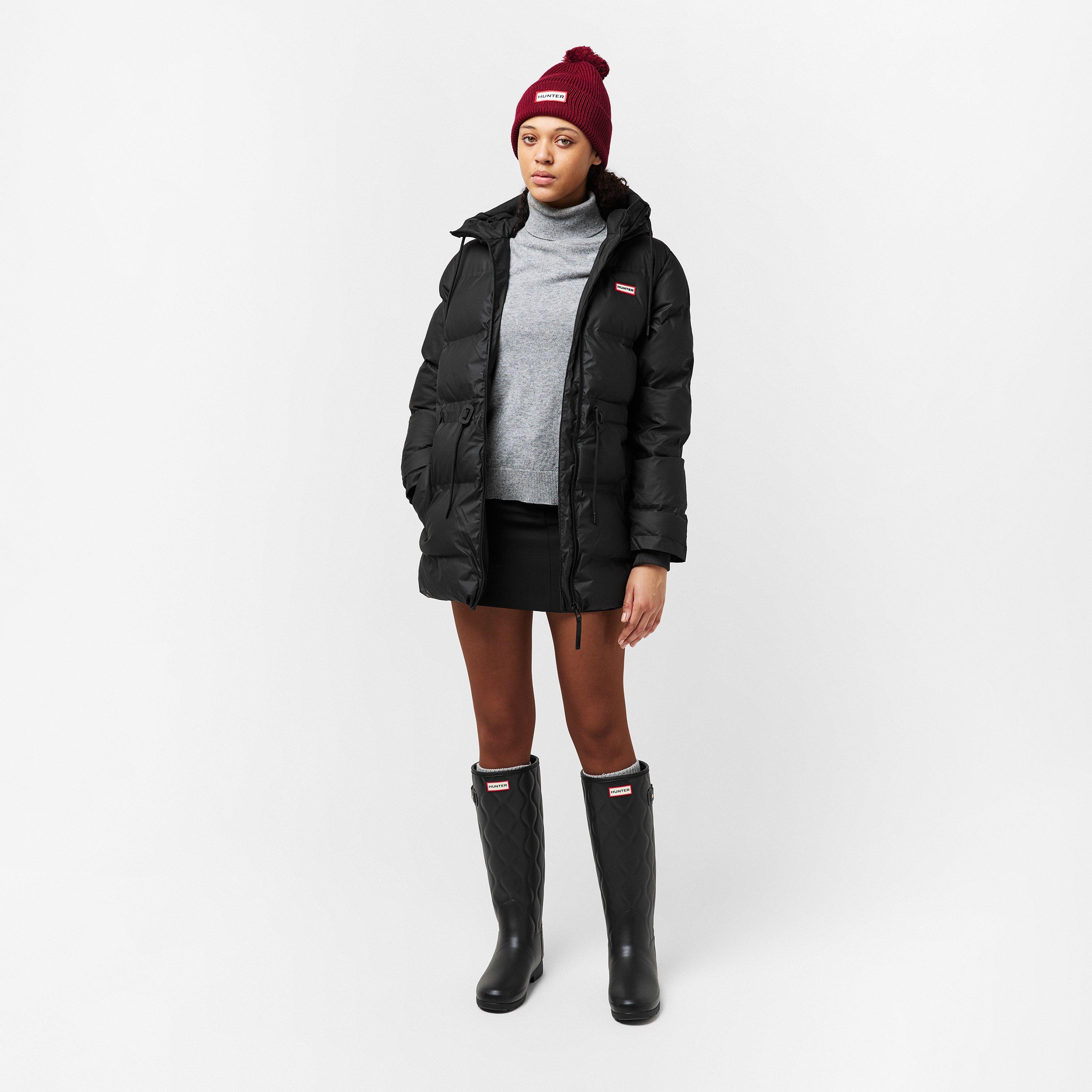 Zwart - Hunter - Women's Sonic Waterproof Short Puffer Jacket - 6