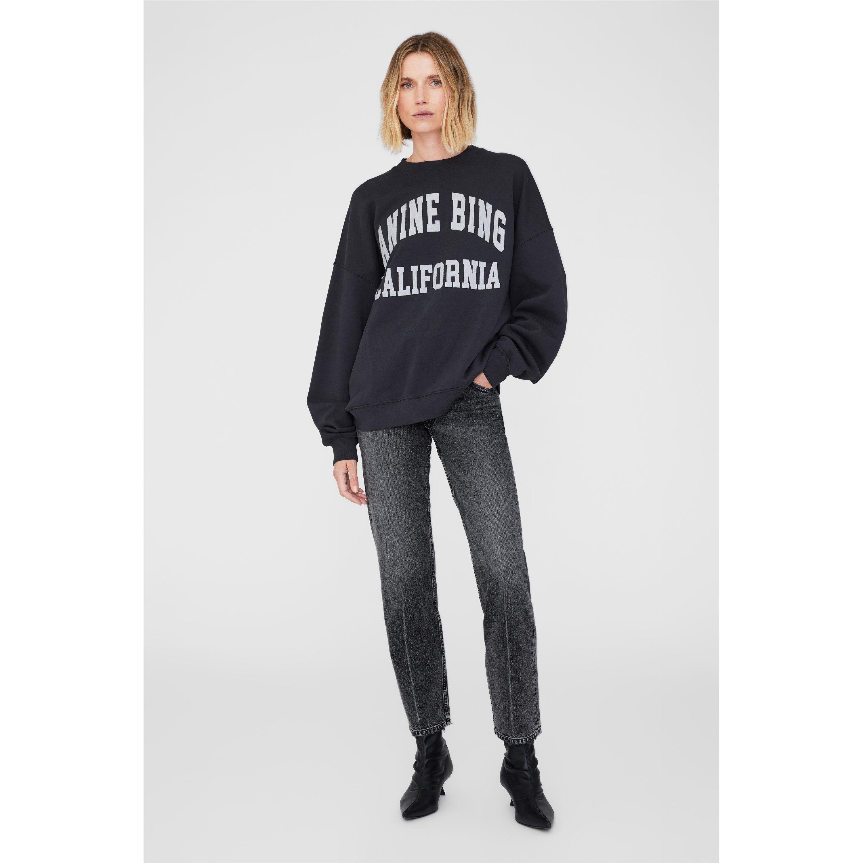 Vintage Black - Anine Bing - Women's Crew Sweater - 3