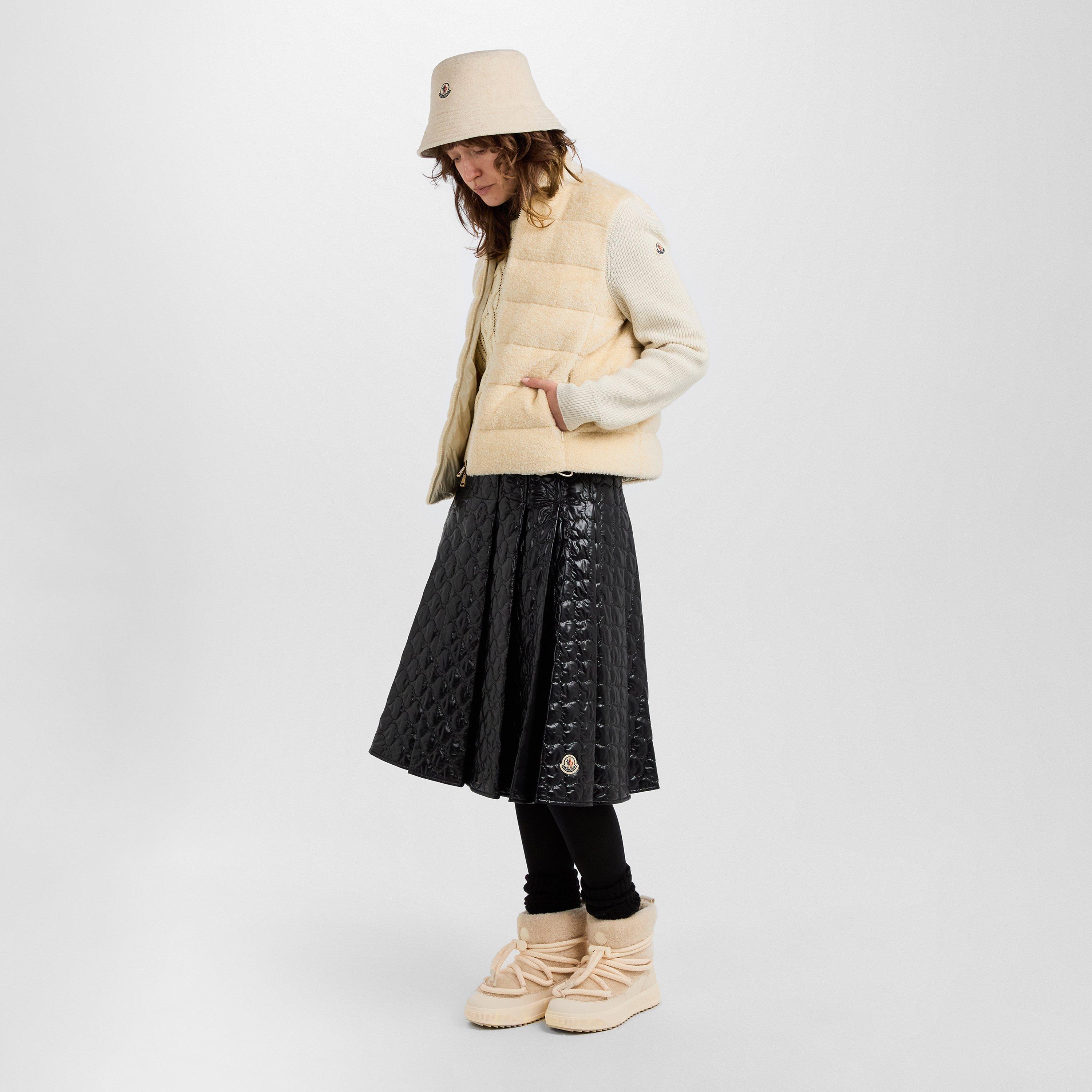 Cream 050 - Moncler - Women's Teddy Hybrid Jacket - 6