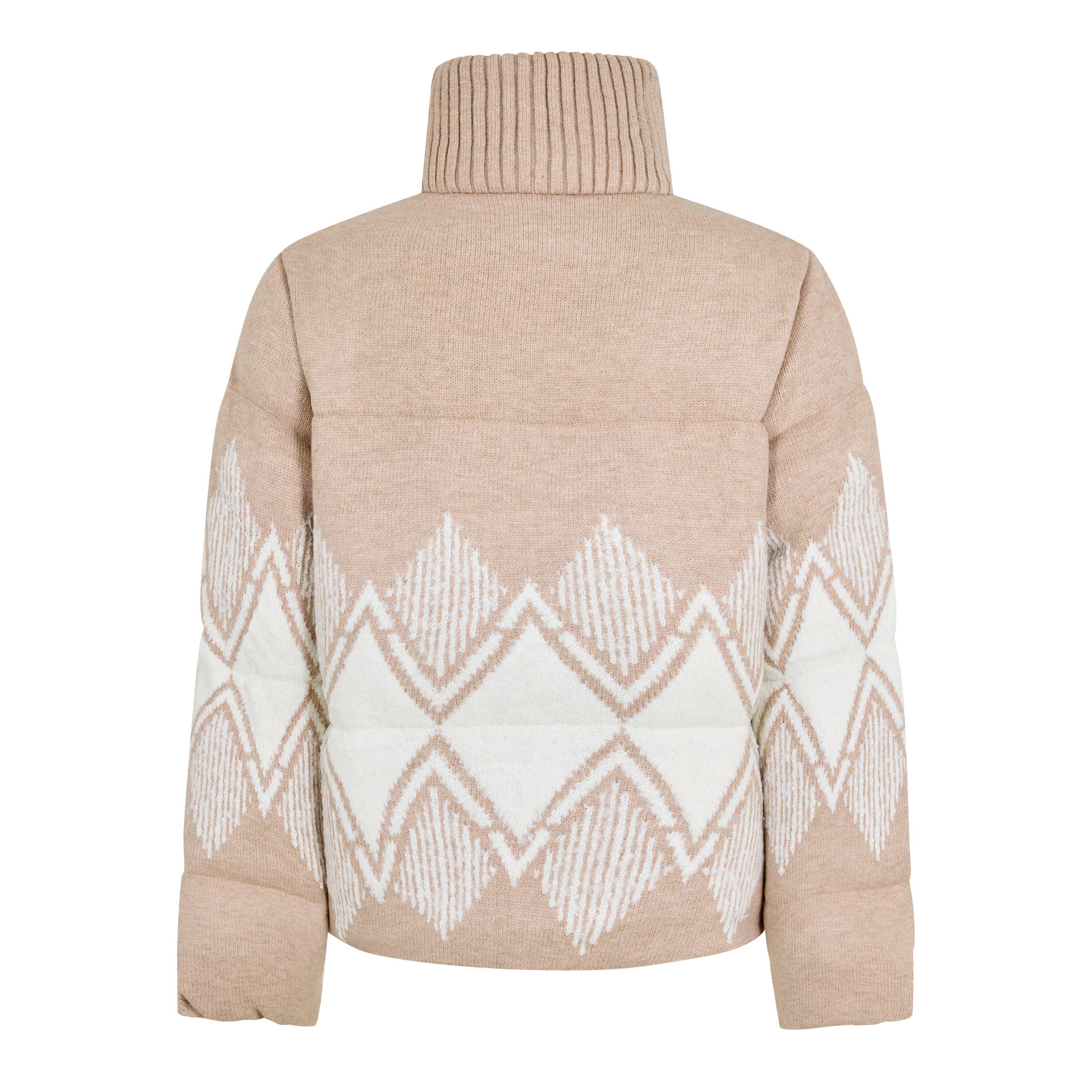 light taupe - Varley - Womens Belinda Knit Puffer - 2