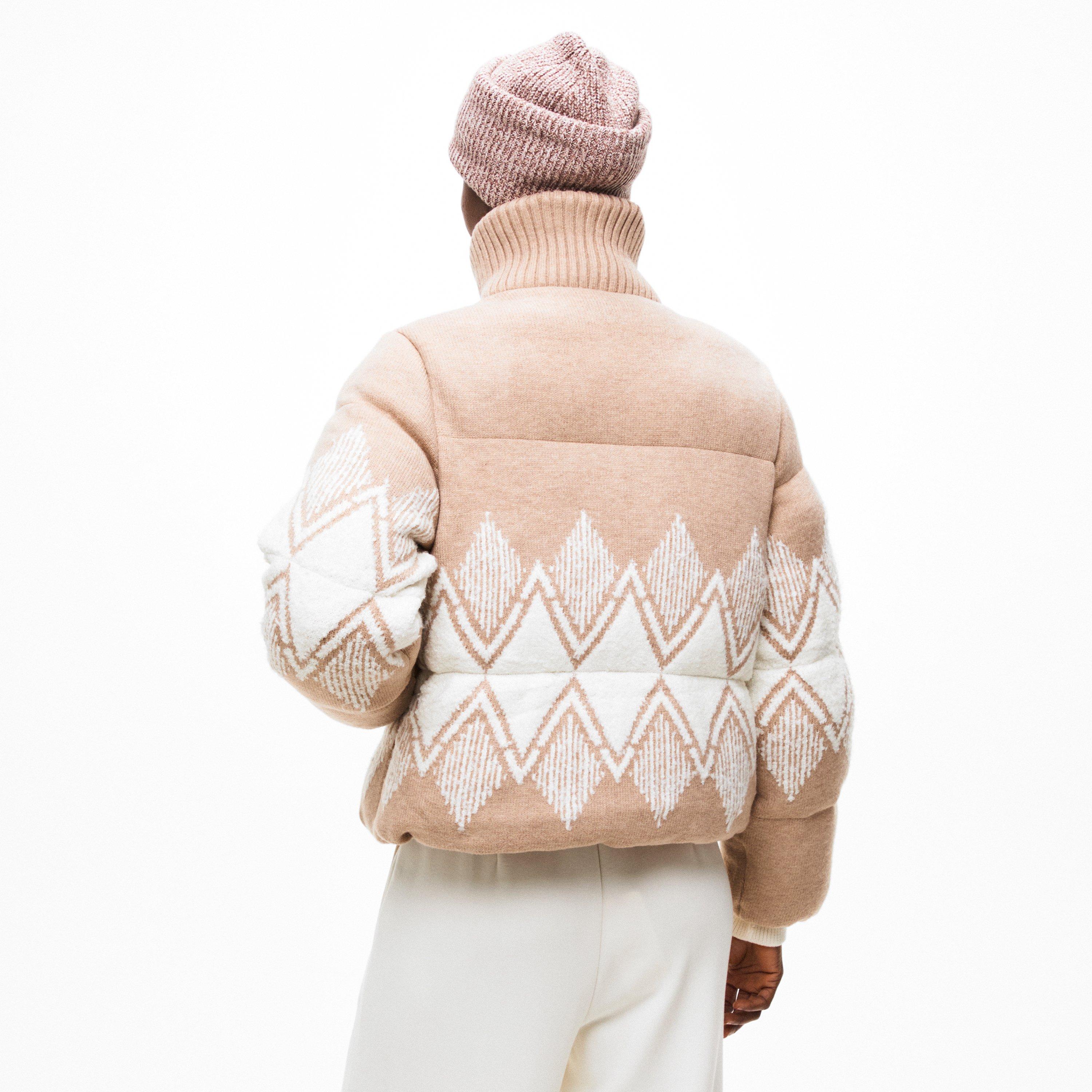 light taupe - Varley - Womens Belinda Knit Puffer - 4