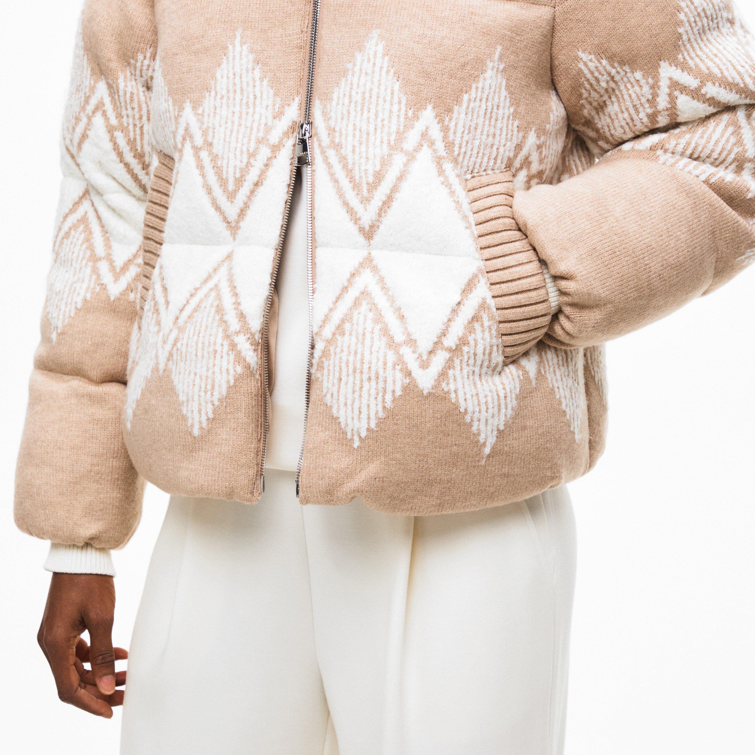 light taupe - Varley - Womens Belinda Knit Puffer - 5