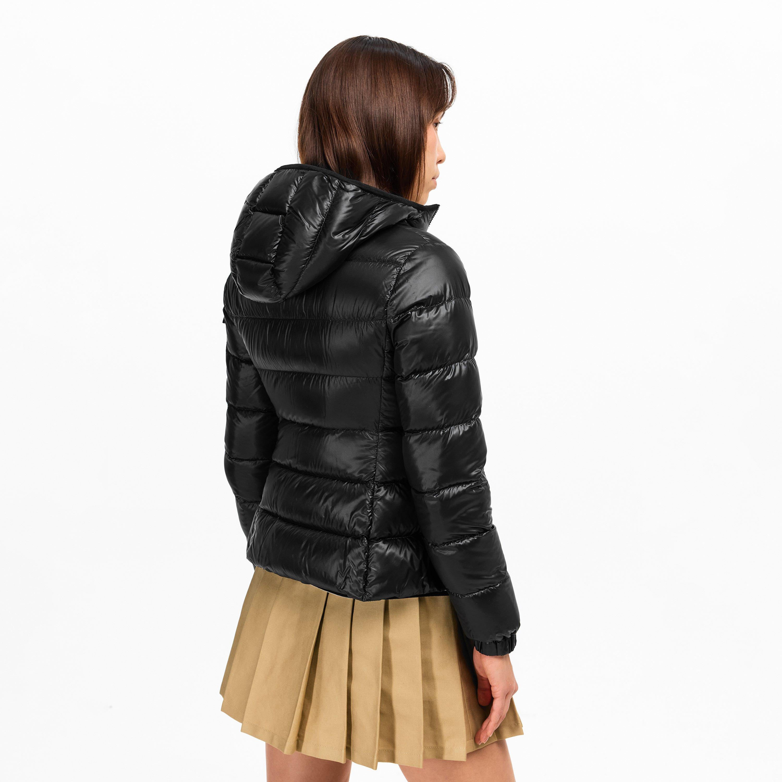 Black 999 - Moncler - Women's Glesse Short Puffer Jacket - 4