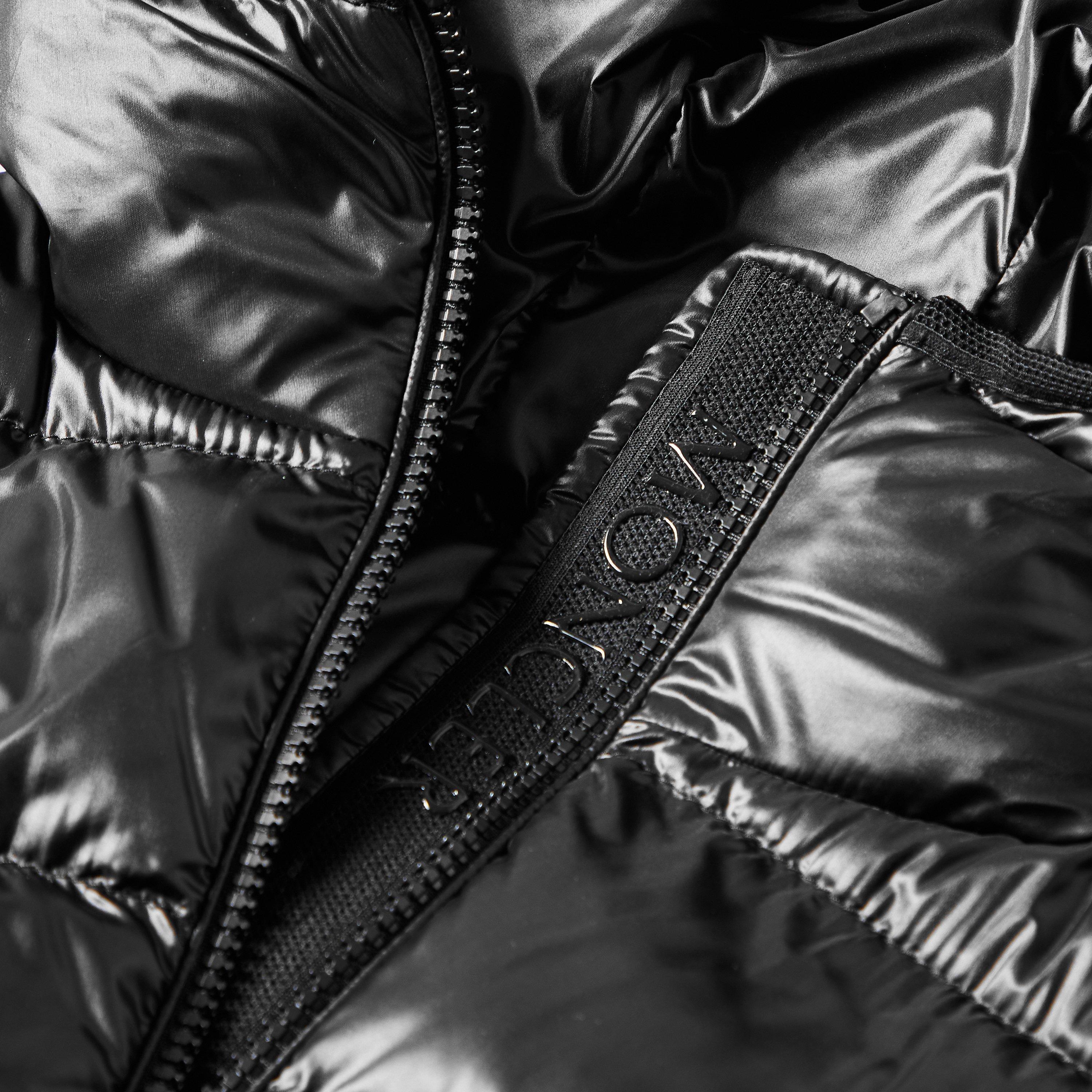 Black 999 - Moncler - Women's Glesse Short Puffer Jacket - 5