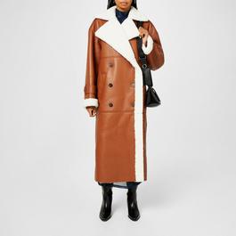 Hugo Mafalu Shearling Coat