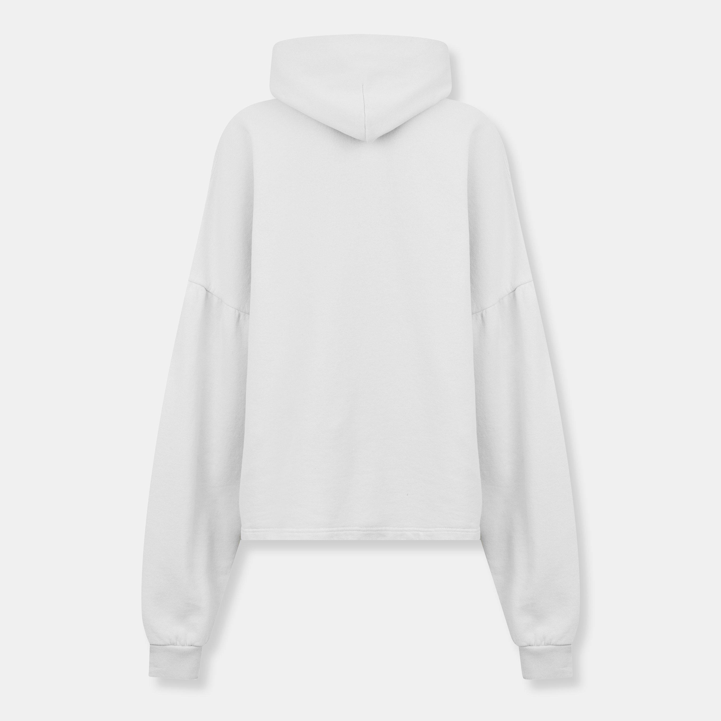 Dirty White - Balenciaga - Women's Bal Pullover Hoodie - 2