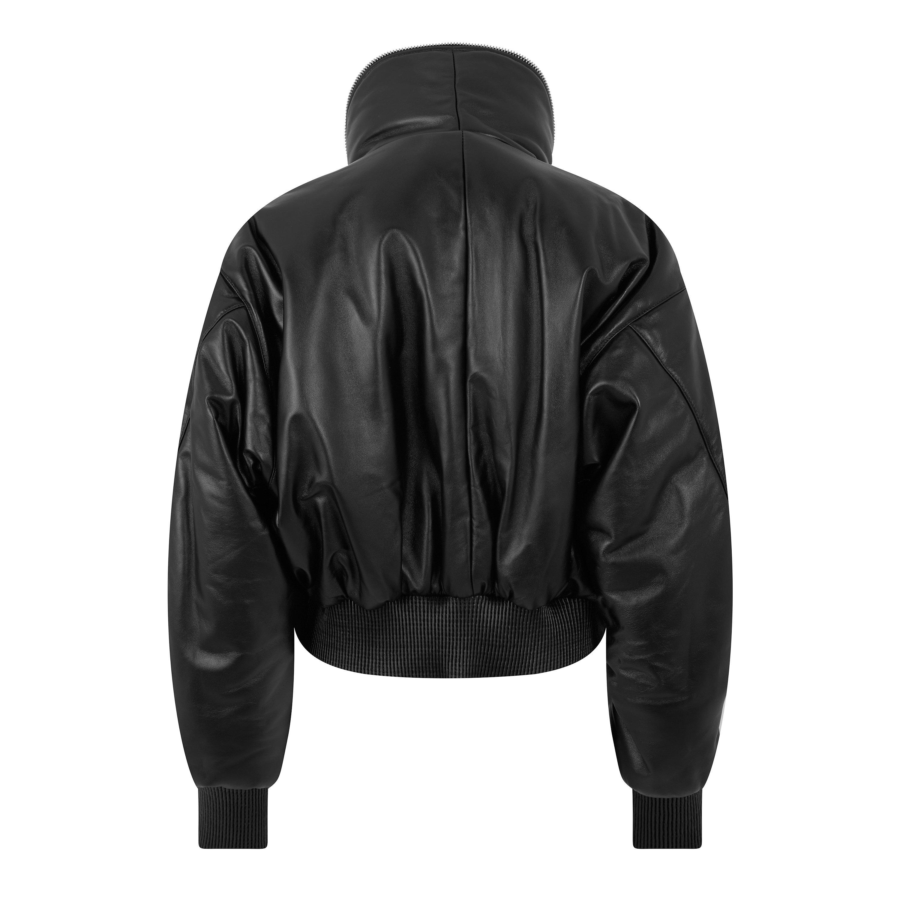 Black - GIVENCHY - GIV Leather Jacket Ld64 - 2
