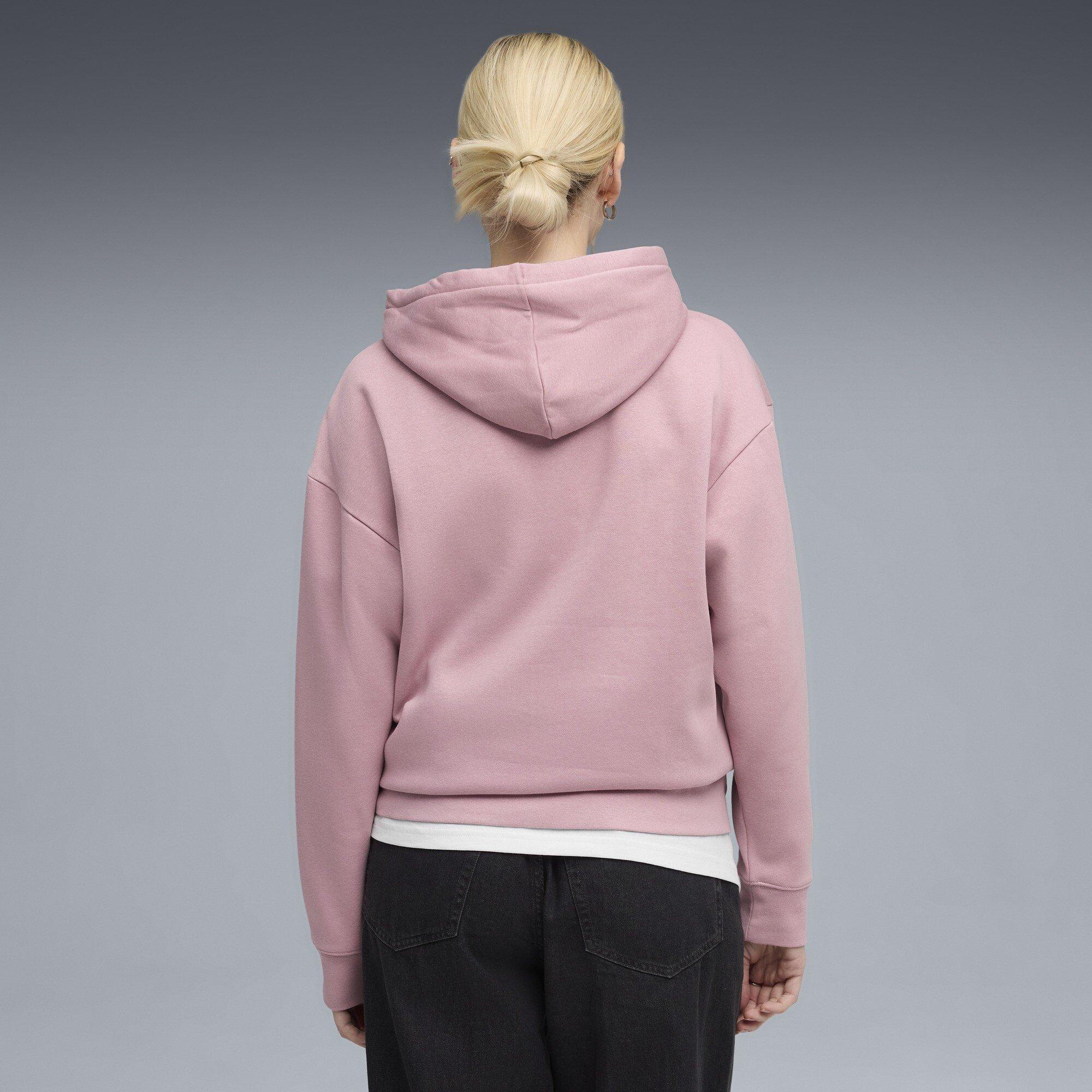 Poised Pink - Puma - Women's Nature 2.0 Comfort Overhead Tech Fleece Hoodie - 4