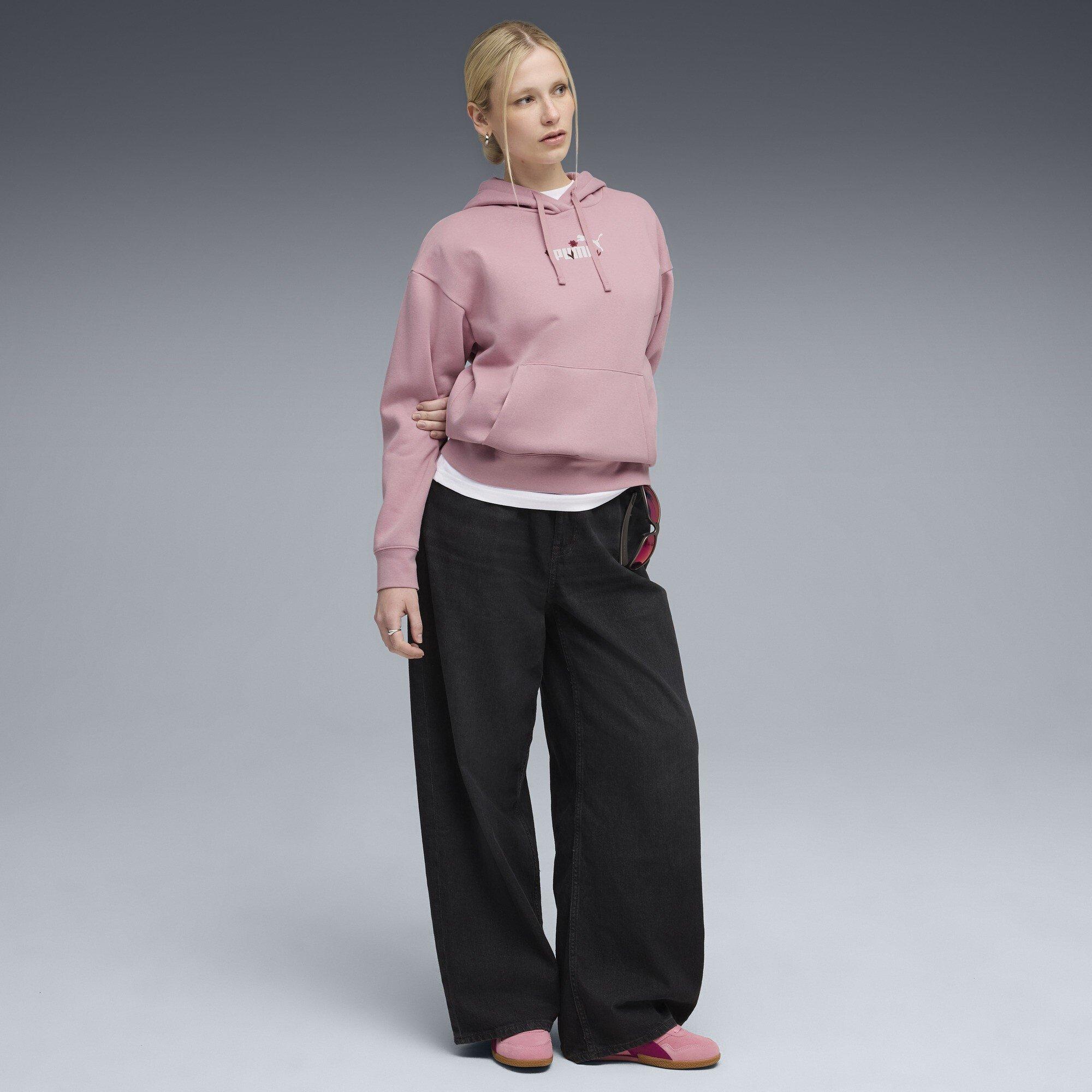 Poised Pink - Puma - Women's Nature 2.0 Comfort Overhead Tech Fleece Hoodie - 5