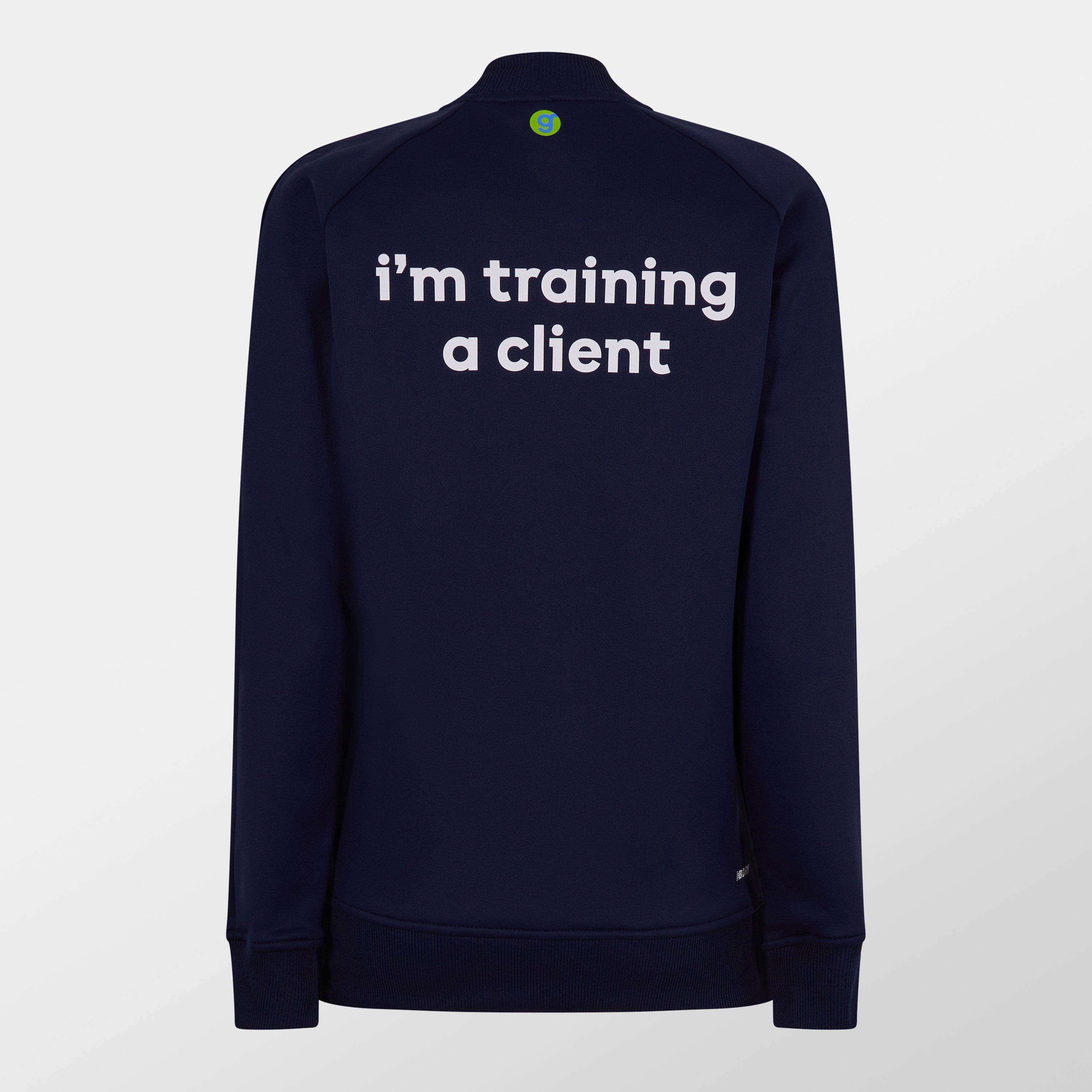 Marineblauw - New Balance - Knitted Streamlined Fit Performance Training Jacket - 2