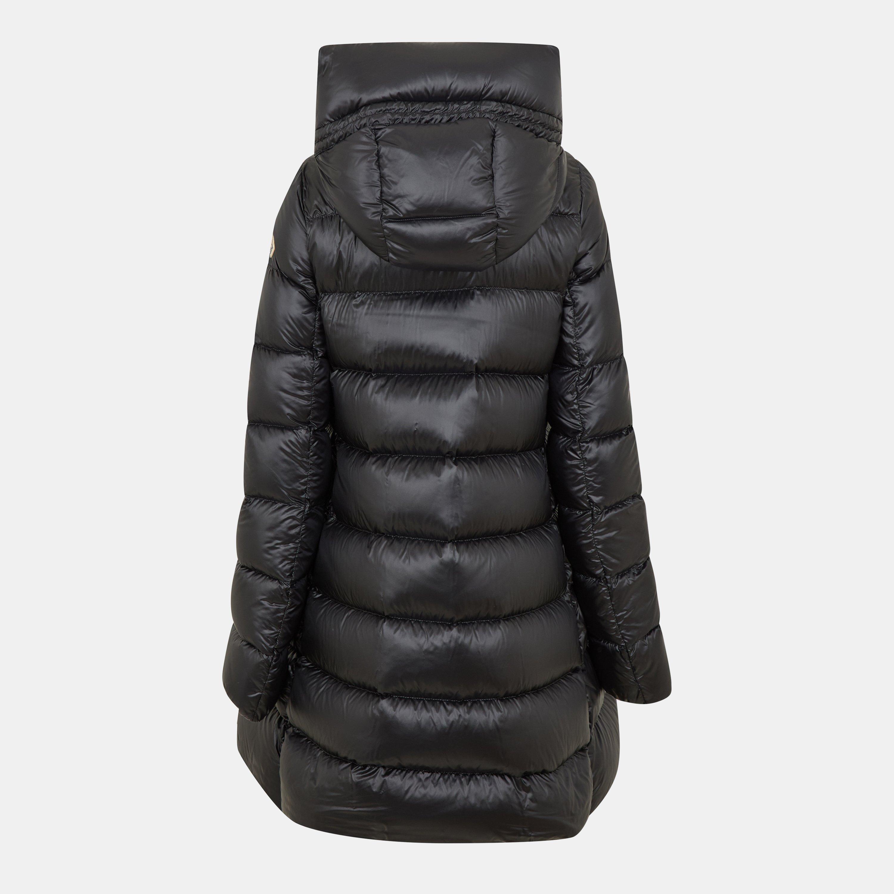 Black 999 - Moncler - Women's  Insulated Medium Puffer Jacket - 2