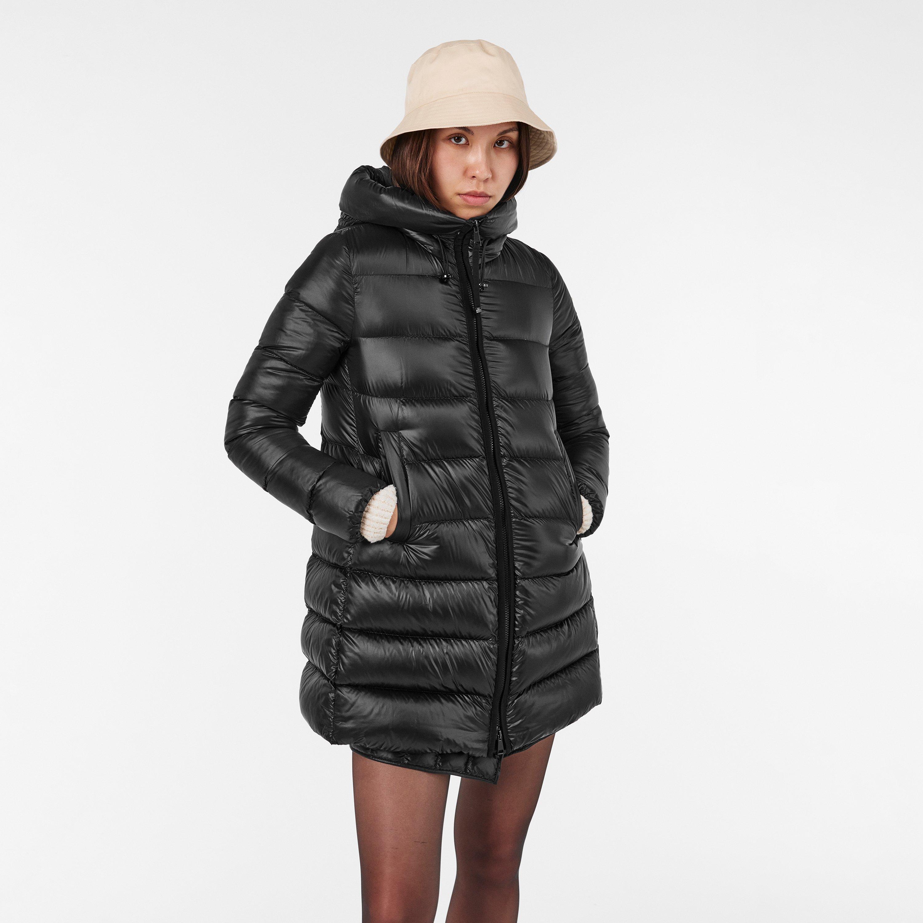 Black 999 - Moncler - Women's  Insulated Medium Puffer Jacket - 3