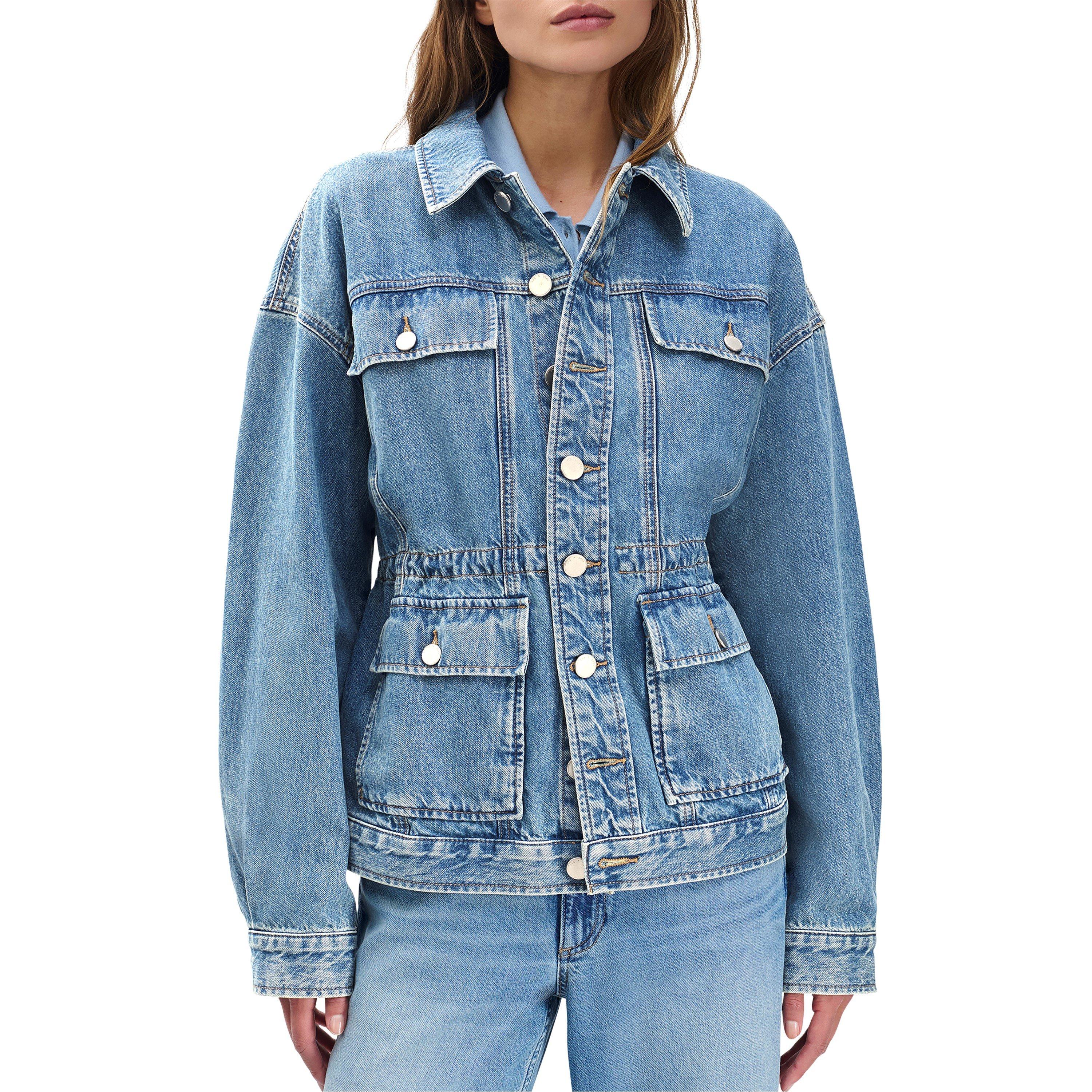 ithca - Rag and Bone - Women's Amy Trucker Denim Jacket - 1