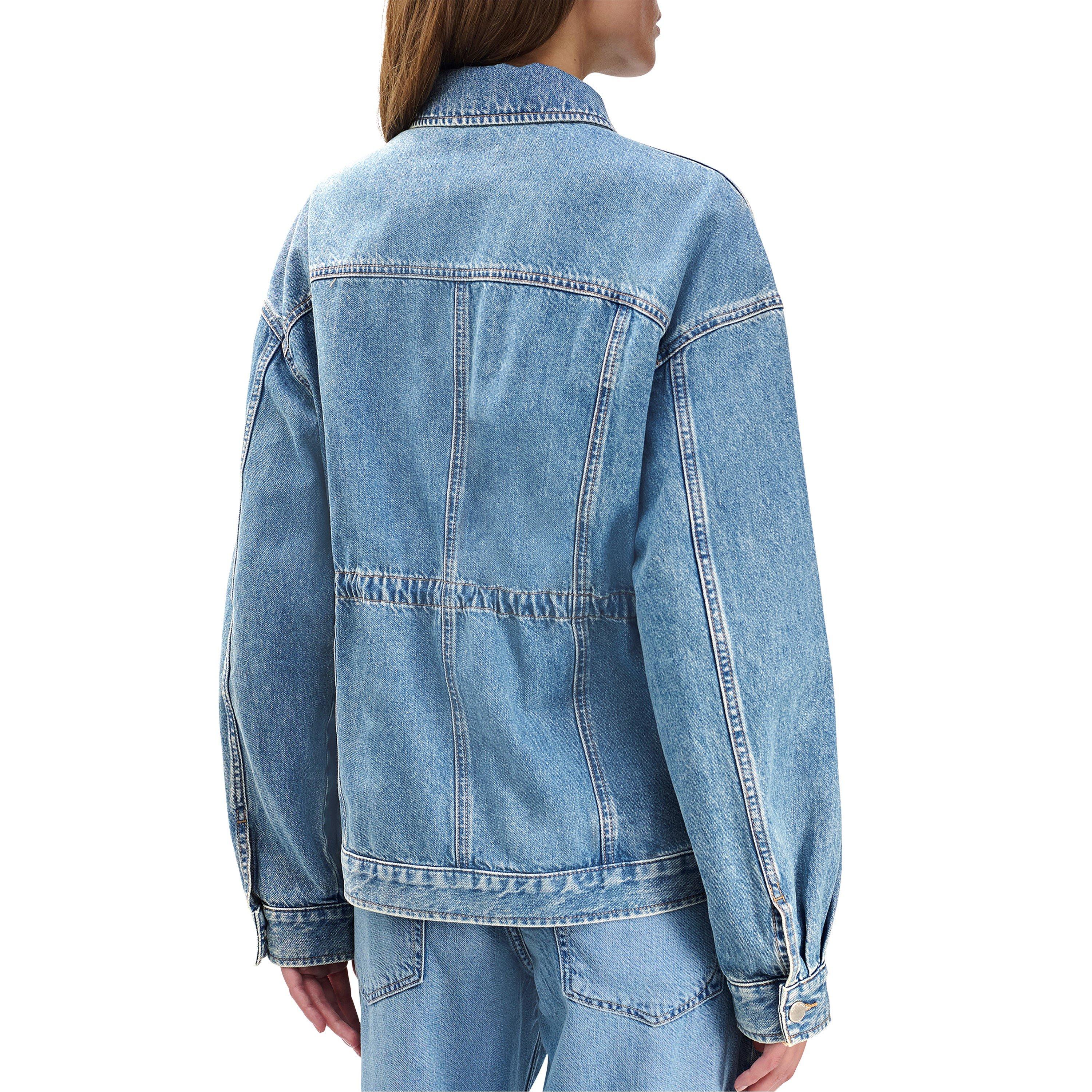 ithca - Rag and Bone - Women's Amy Trucker Denim Jacket - 3