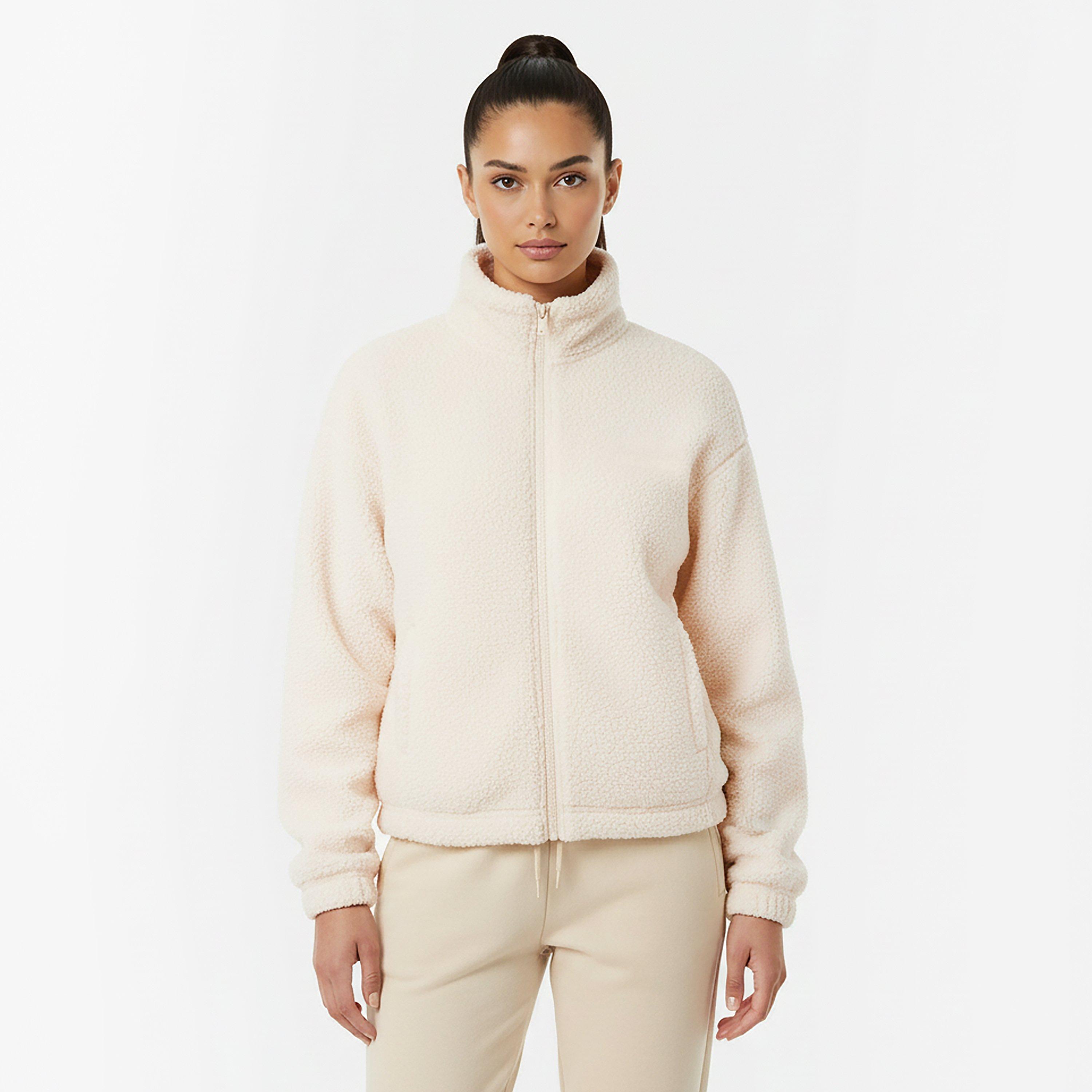 Cream - USA Pro - Polar Full-Zip Fleece - 3