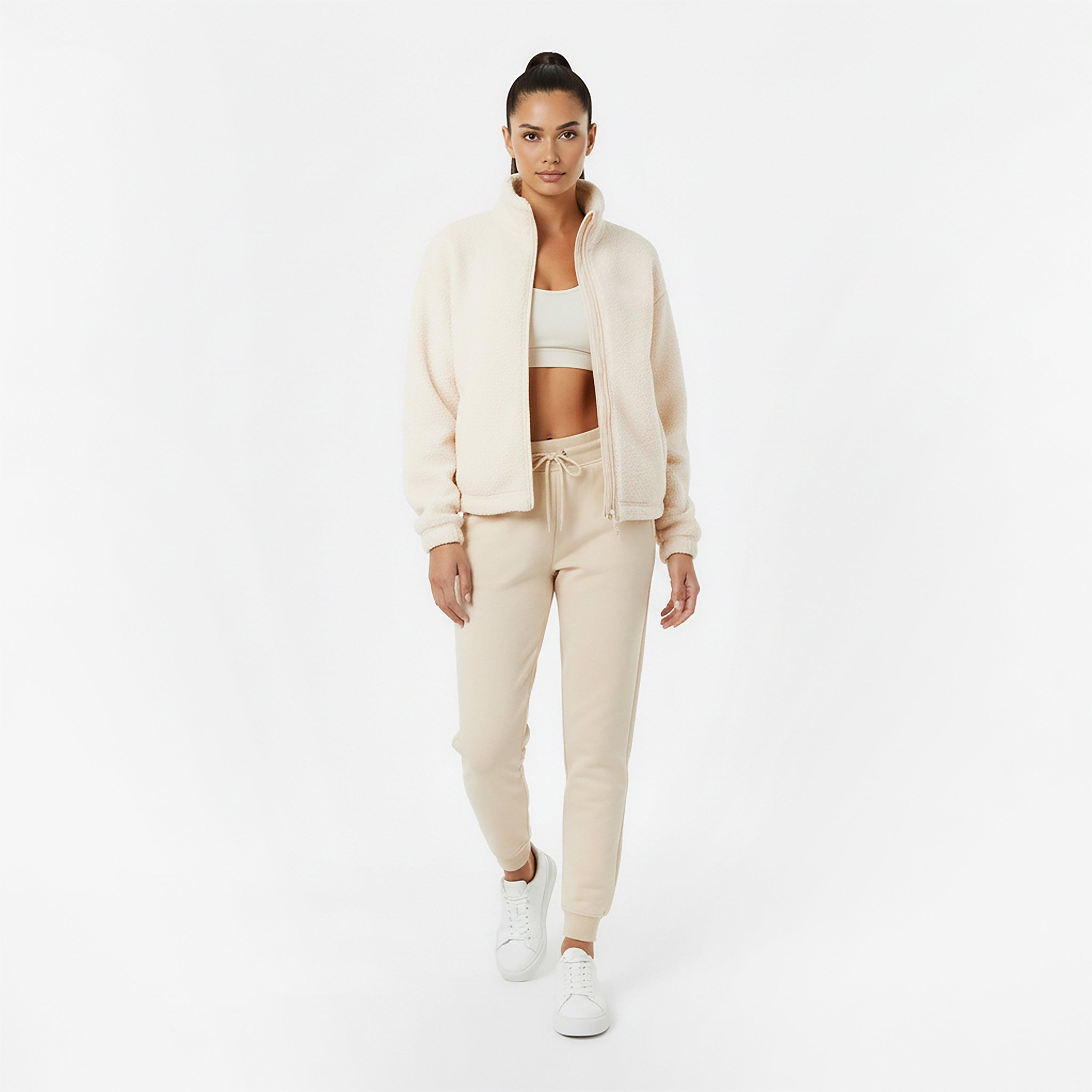 Cream - USA Pro - Polar Full-Zip Fleece - 5