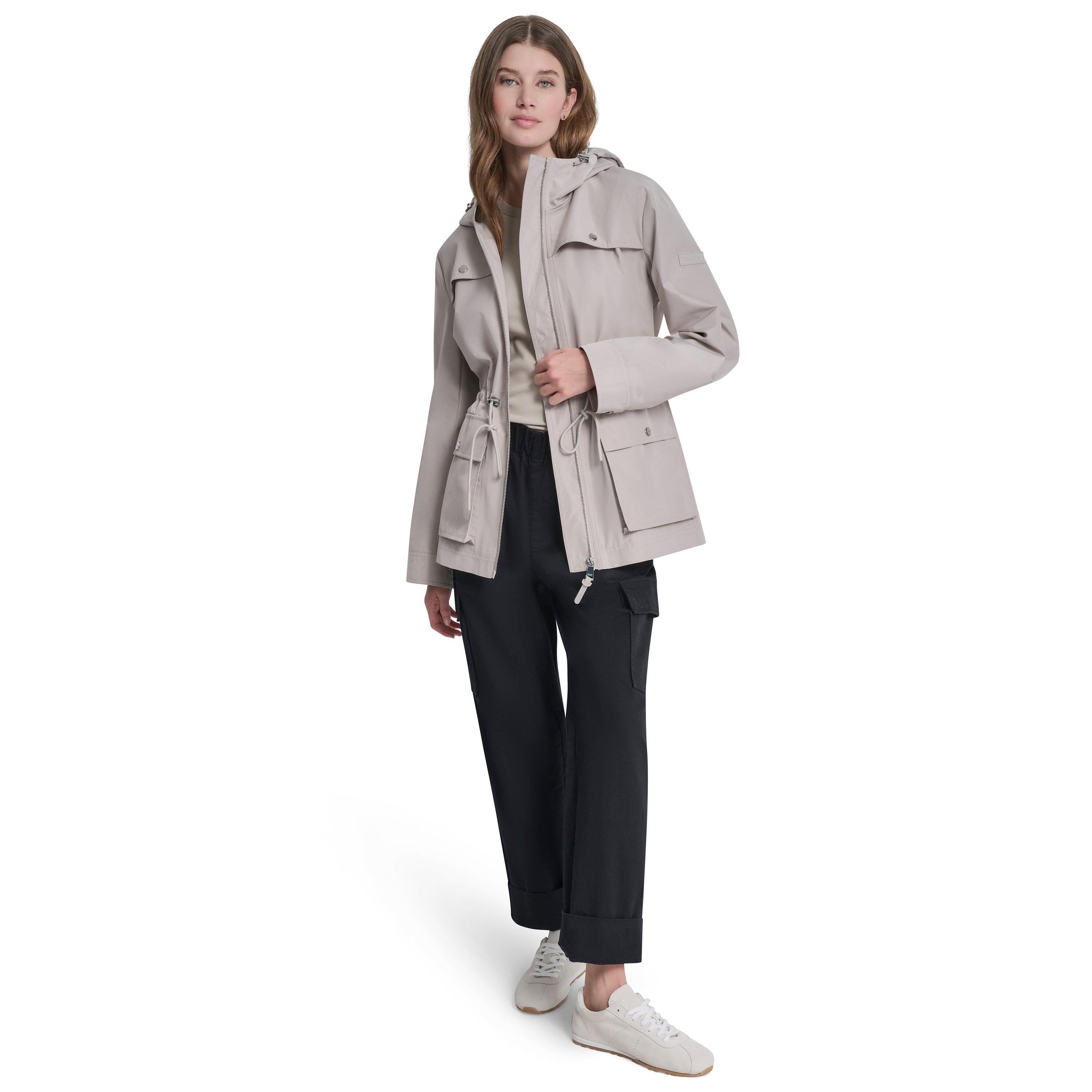Dkny Women's Windbreaker - Vapor - 14 (L)