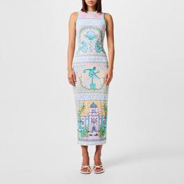 Casablanca Vase Maxi Dress