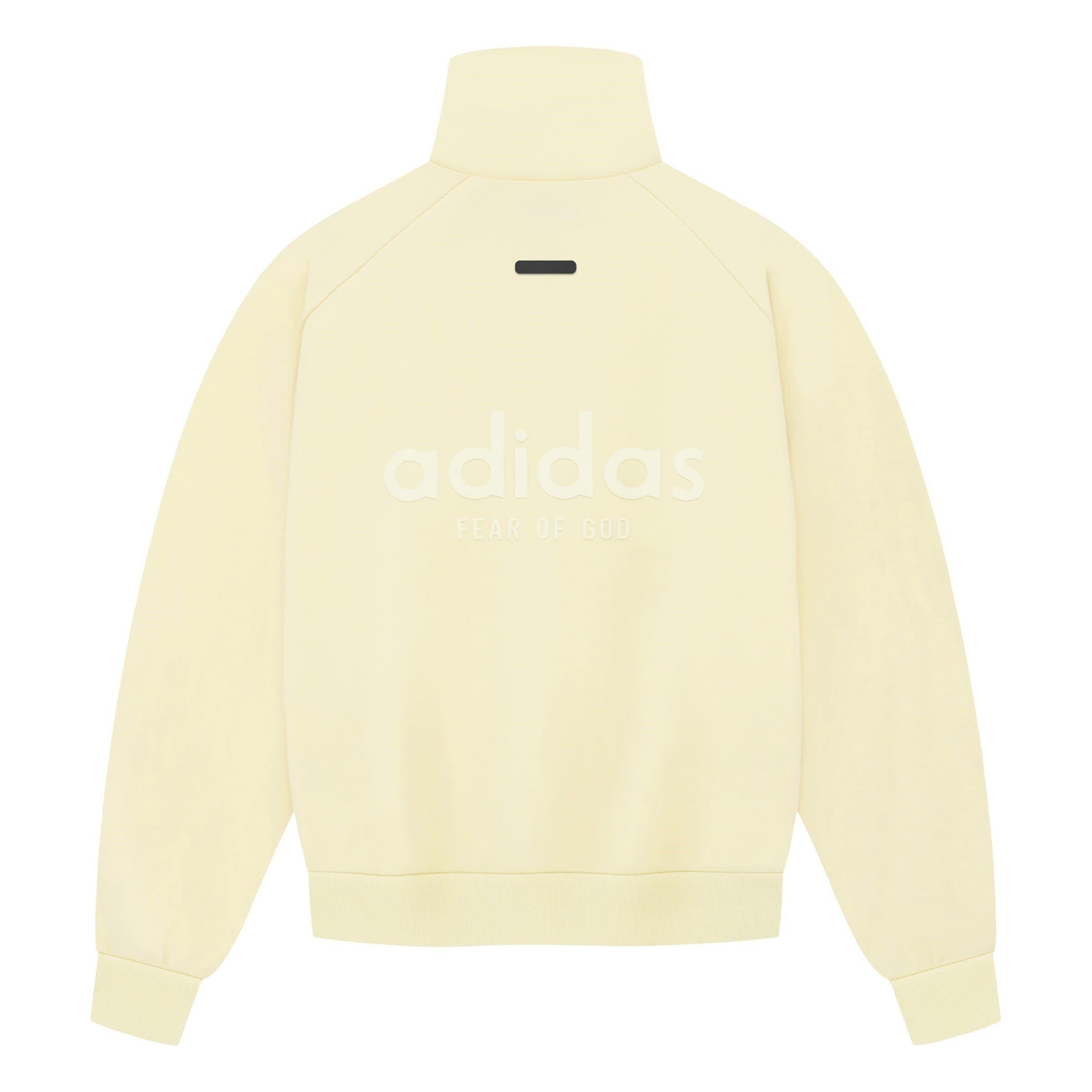 Pale Yellow - adidas - Full Zip Fleece - 2