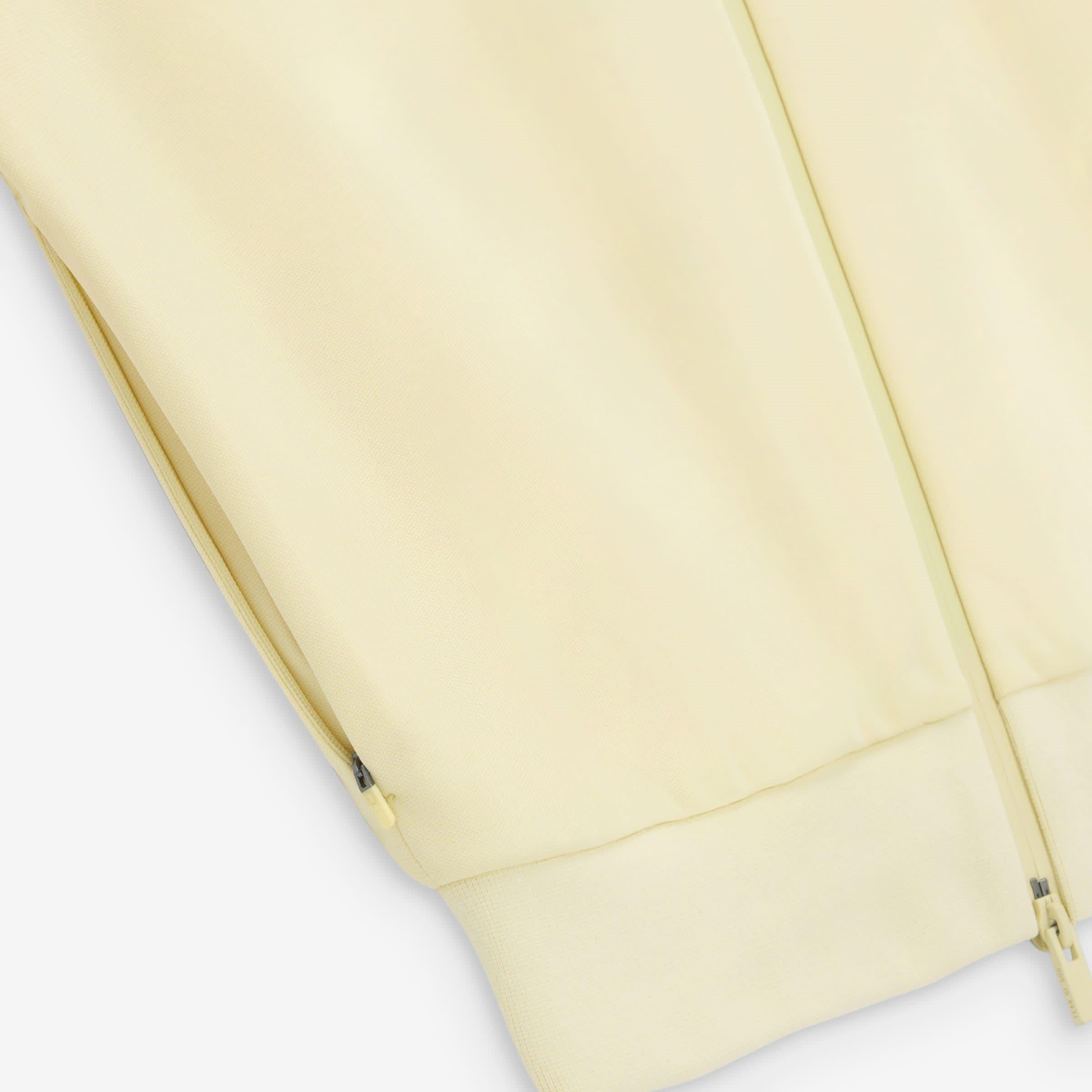 Pale Yellow - adidas - Full Zip Fleece - 4