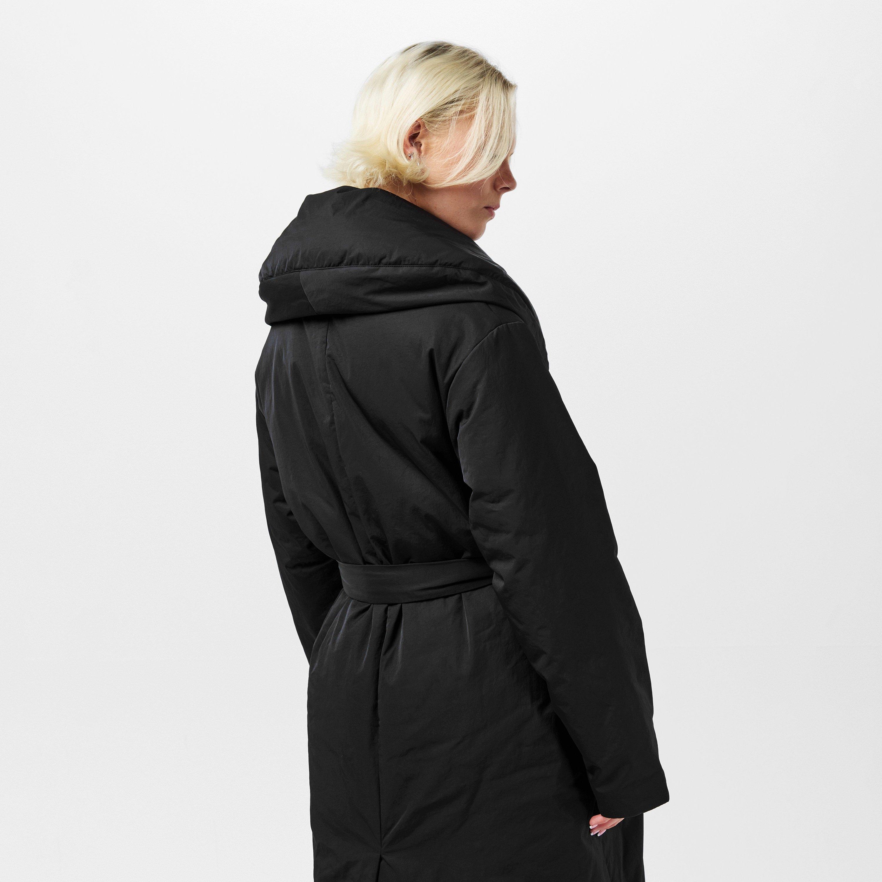 Black - Joseph - Women's Longline Long Puffer Jacket - 4