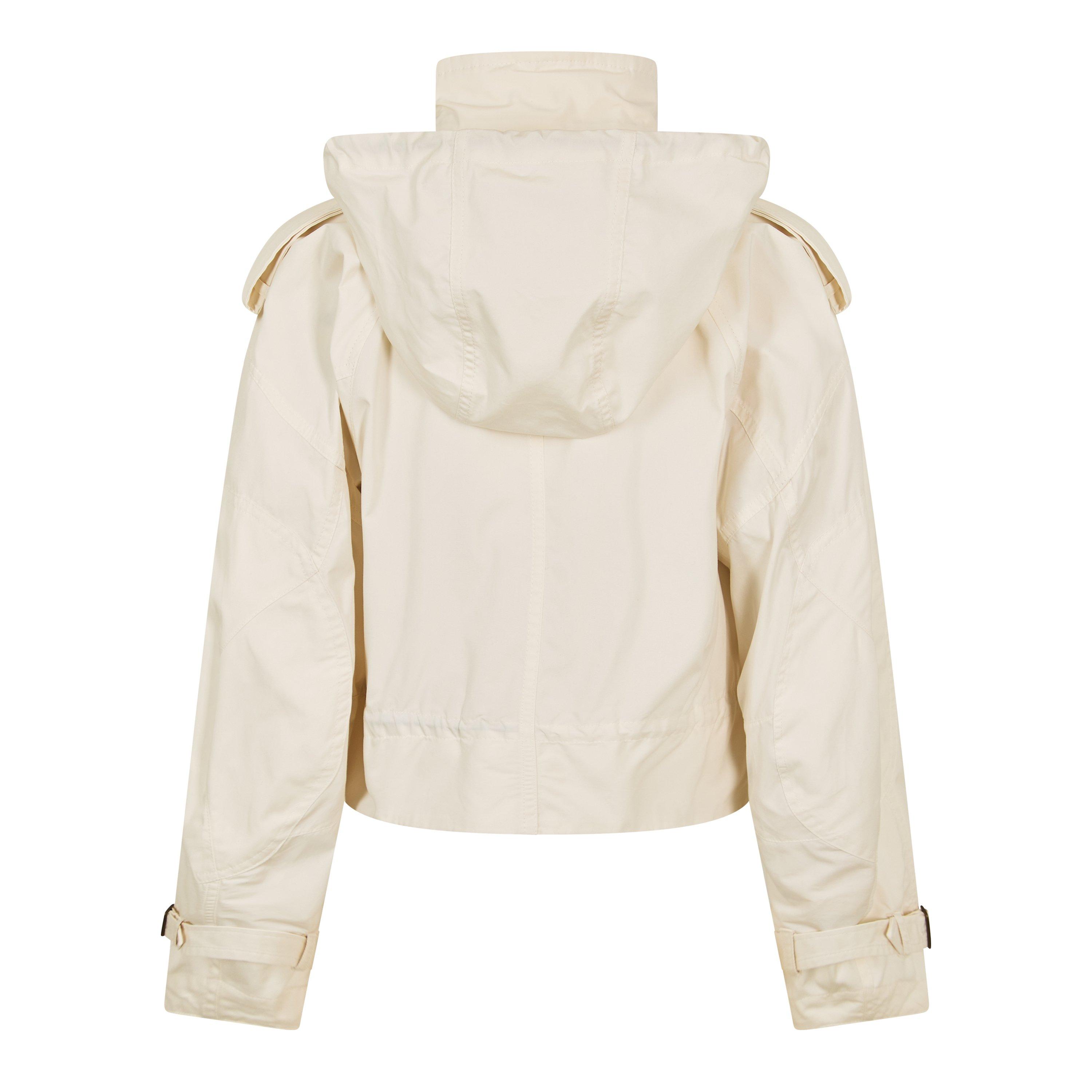 Seashell White - Burberry - Women's Softshell Jacket - 2