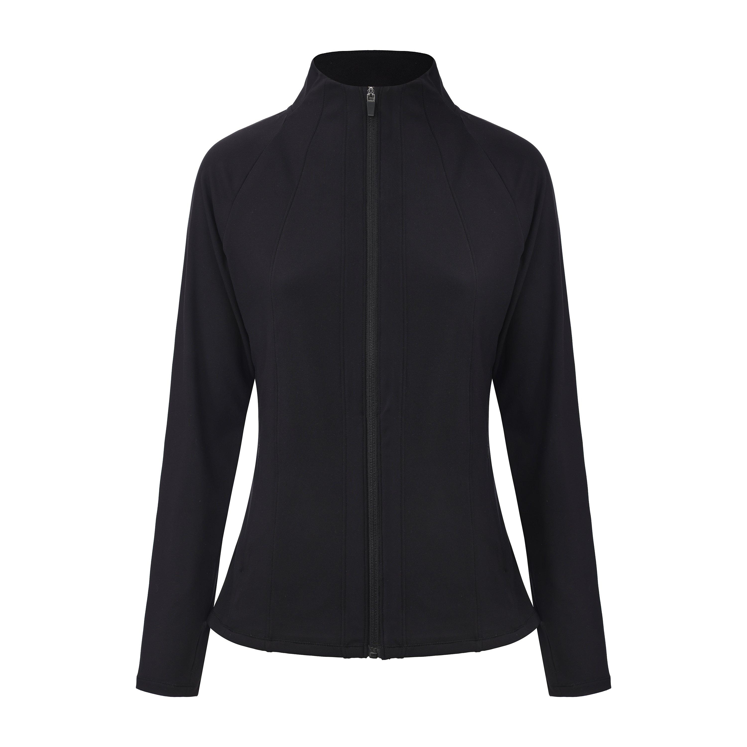 Crna - LA Gear - LA Gear Essential Full-Zip Jacket Womens - 1