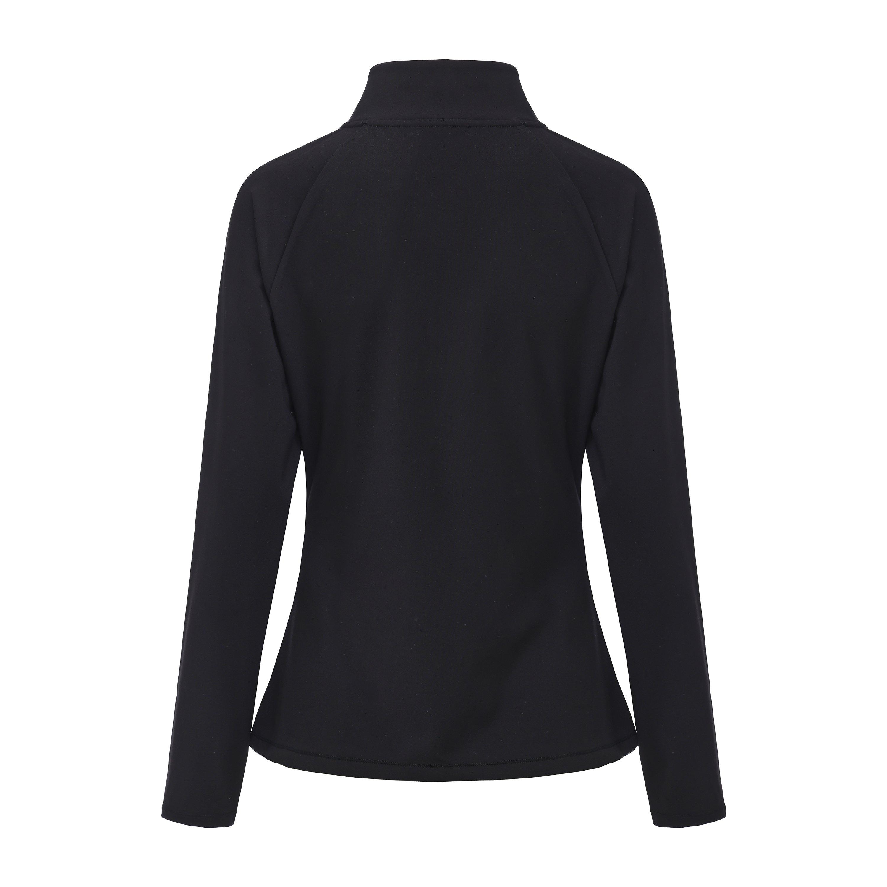 Crna - LA Gear - LA Gear Essential Full-Zip Jacket Womens - 3